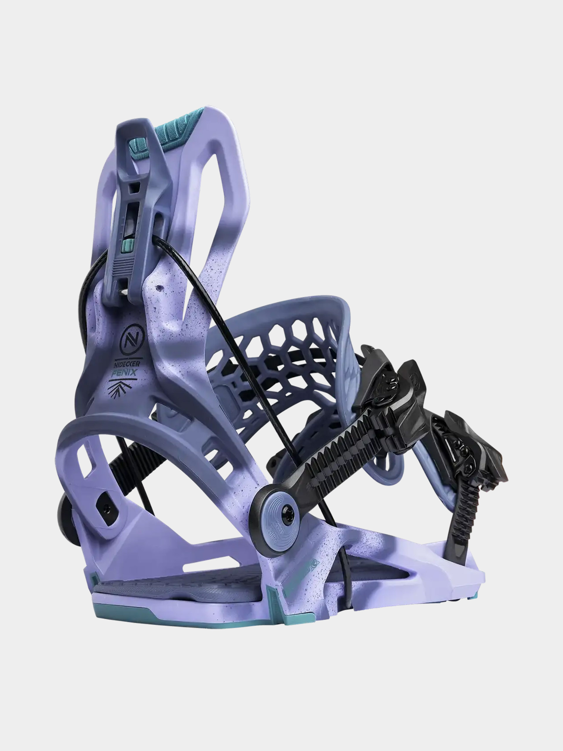 Snowboard kötés Nidecker Flow Fenix (orchid)