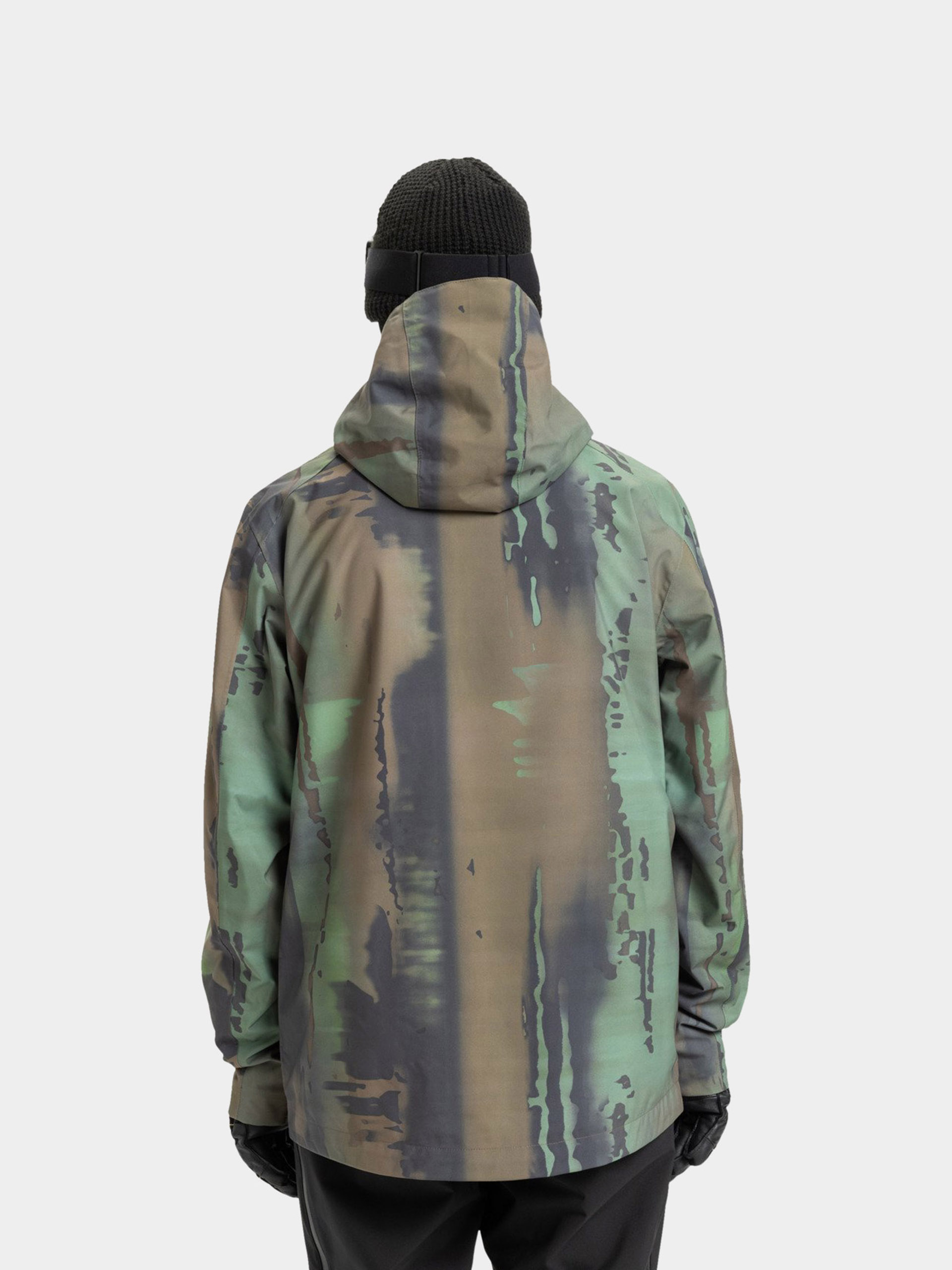 Férfi Quiksilver Muldrow 20K Snowboard dzseki (bloomfade dark ivy)