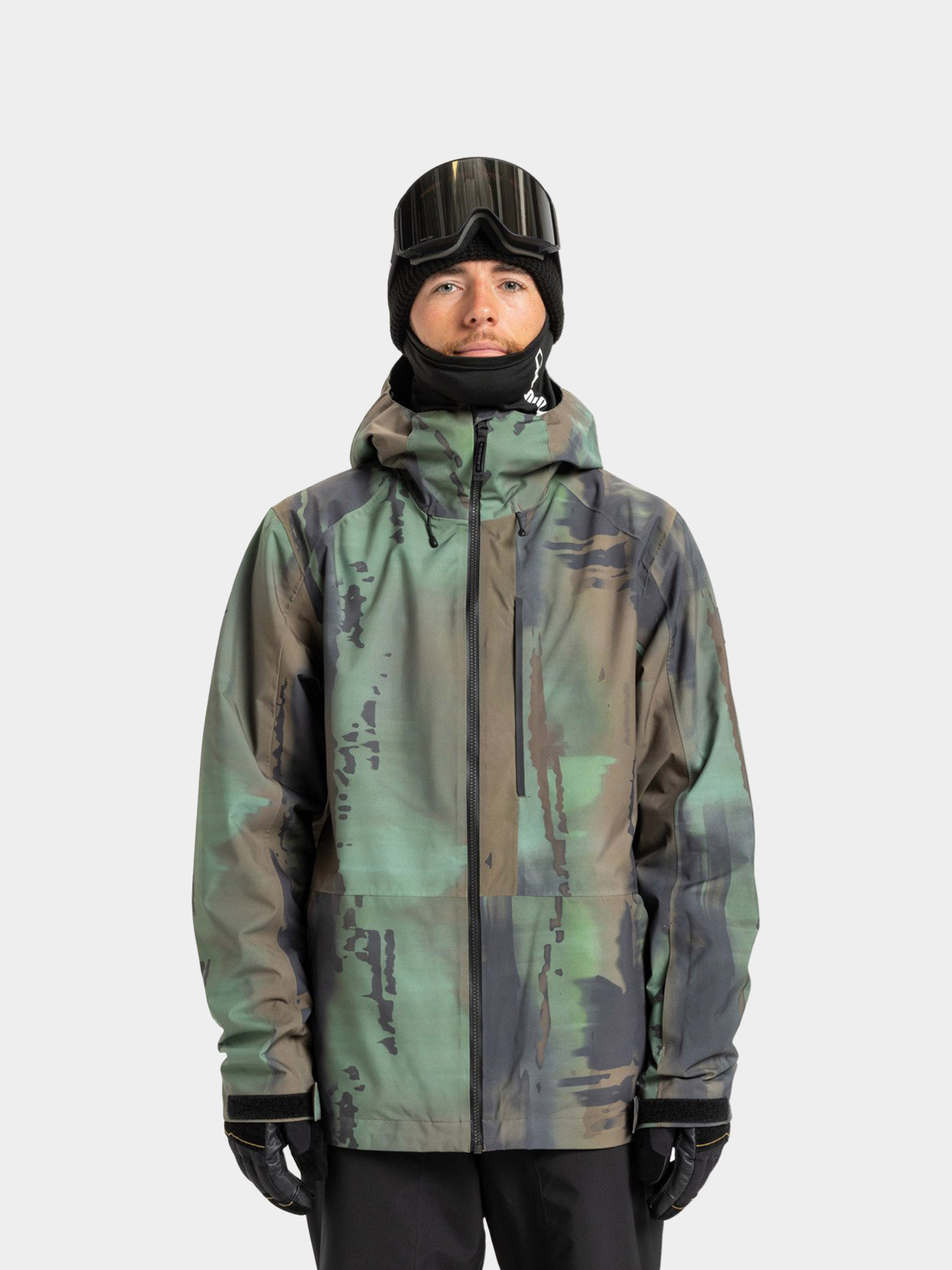 Férfi Quiksilver Muldrow 20K Snowboard dzseki (bloomfade dark ivy)