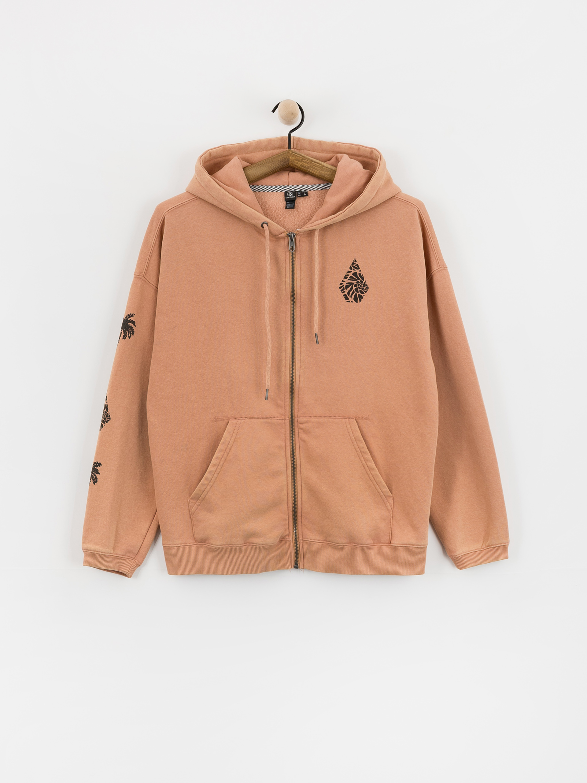 Volcom Stone Art Up Zip Pulóver Wmn