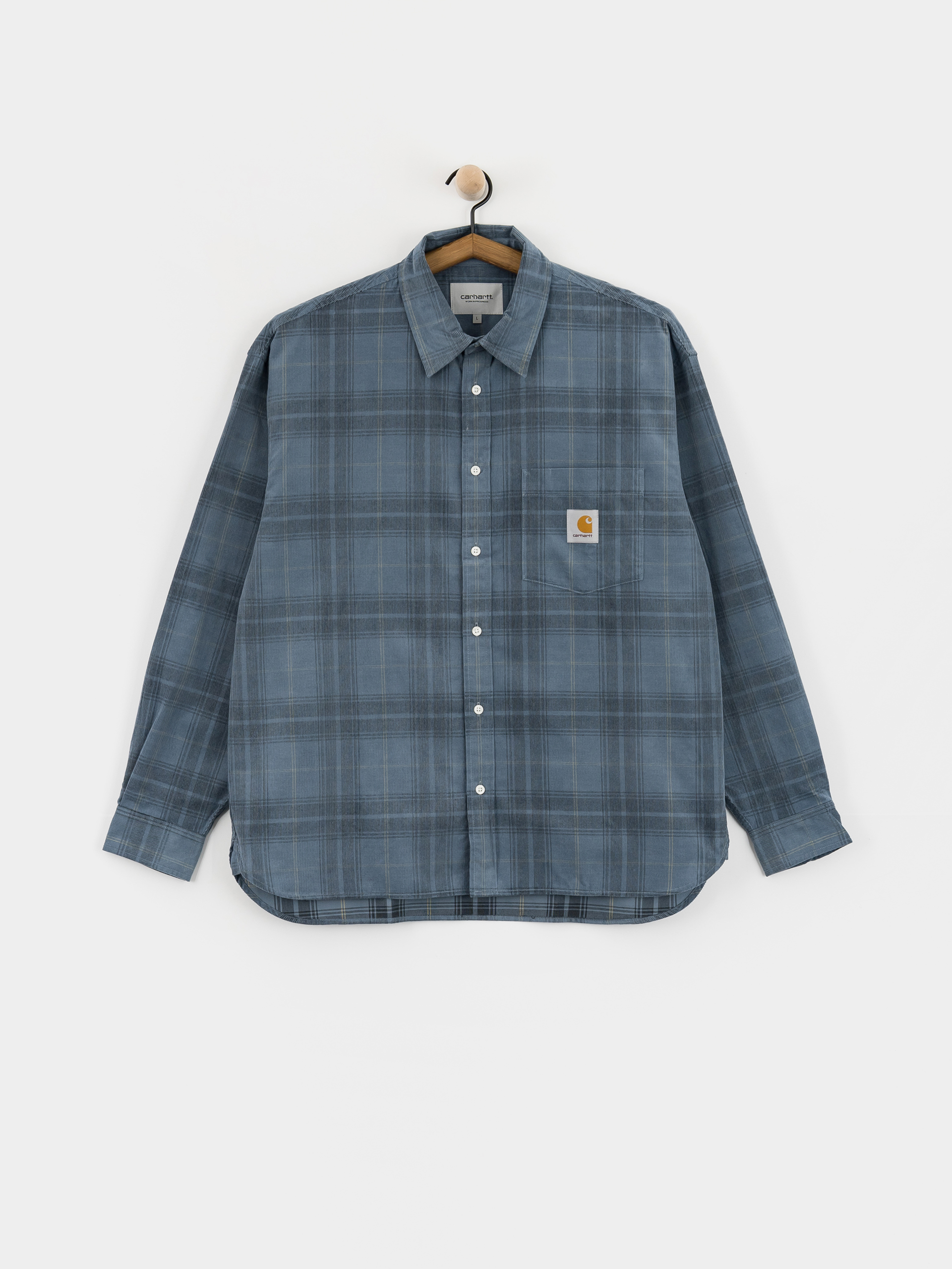 Ing Carhartt WIP Wilber (wilber check/velvet blue)