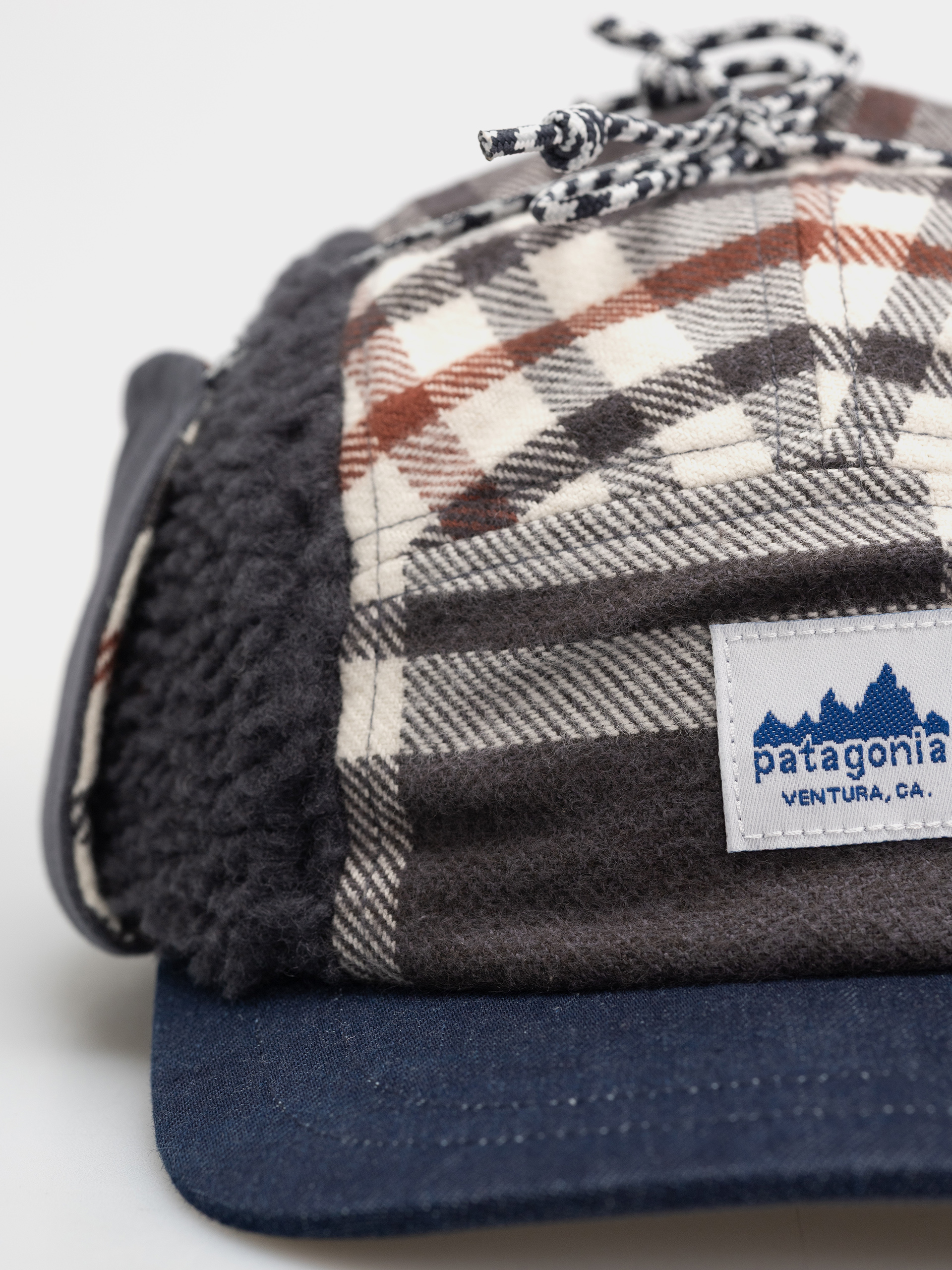 Patagonia Range Earflap Baseball sapka (catch ink black)