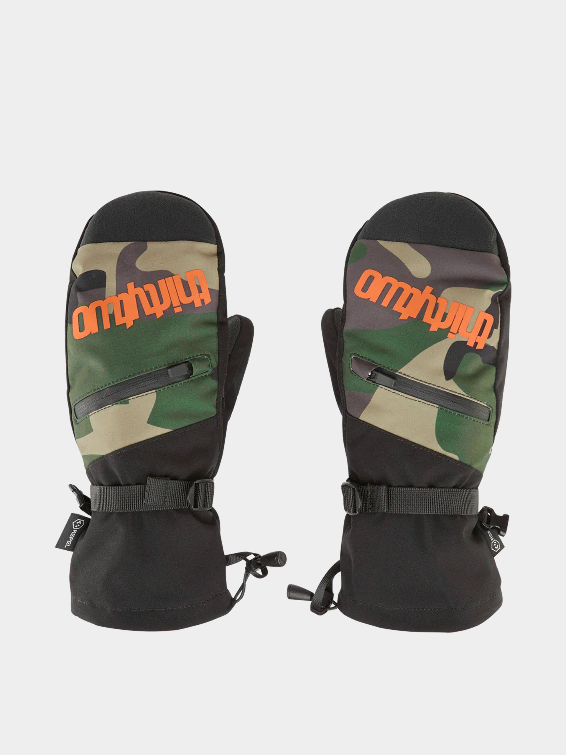 Kesztyű ThirtyTwo Corp Mitt JR (black/orange)