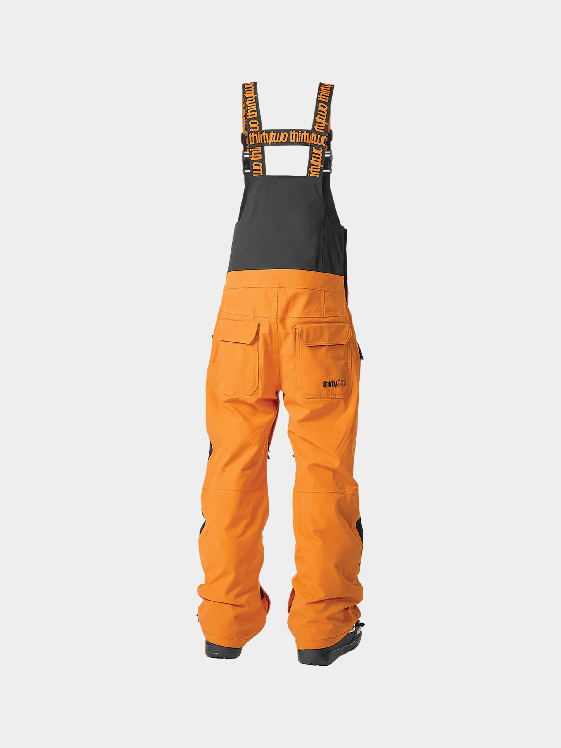 Snowboard nadrág ThirtyTwo Basement Bib JR (black/orange)