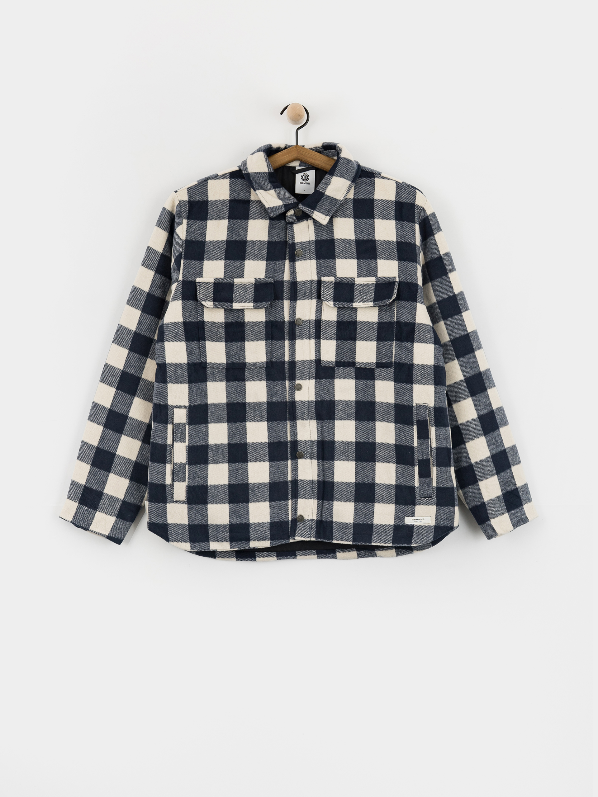 Element Lodge Check Dzseki (eclipse navy buffalo check)