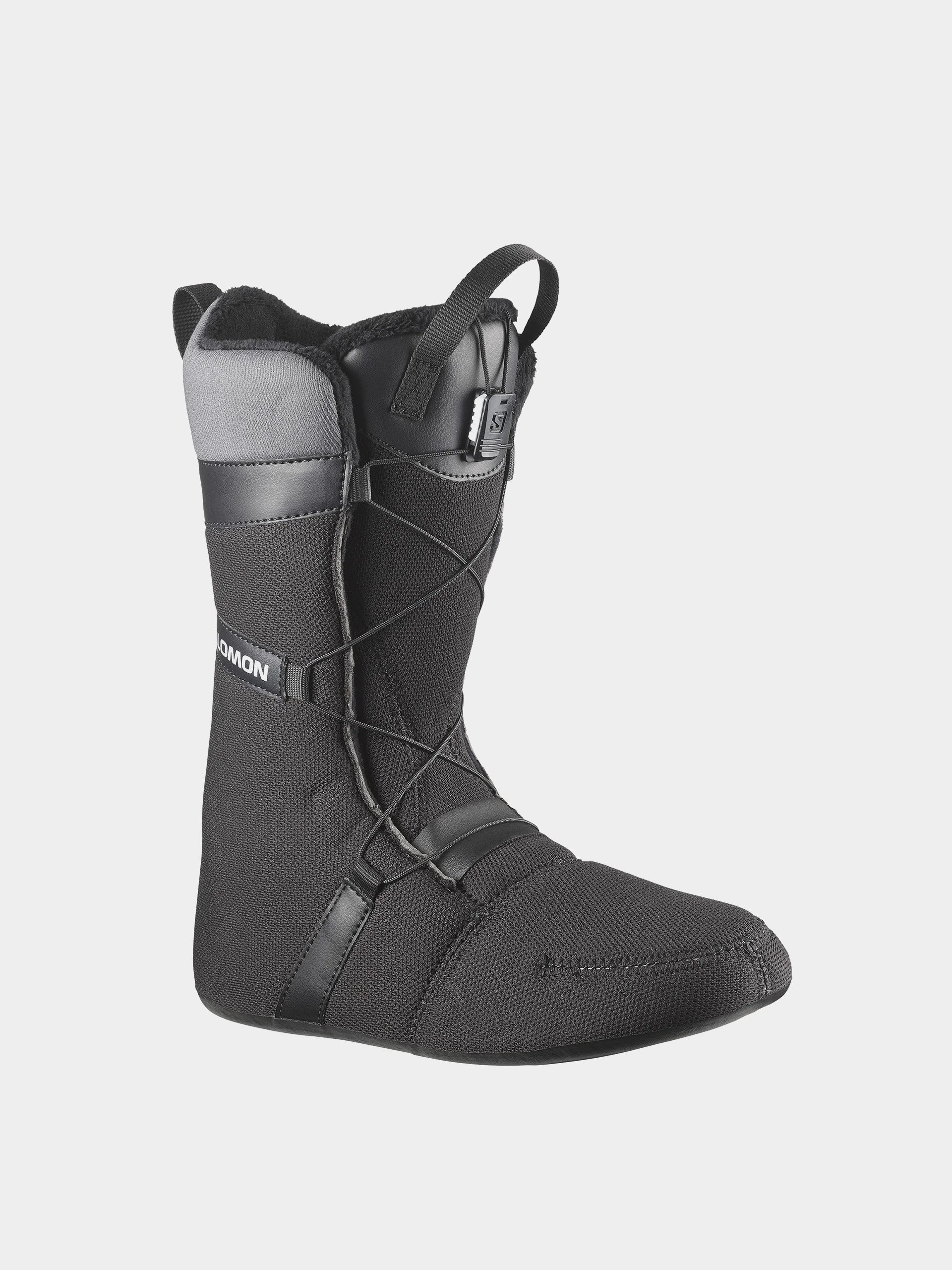 Női Snowboard cipők Salomon Ivy Boa Sj Boa (black)