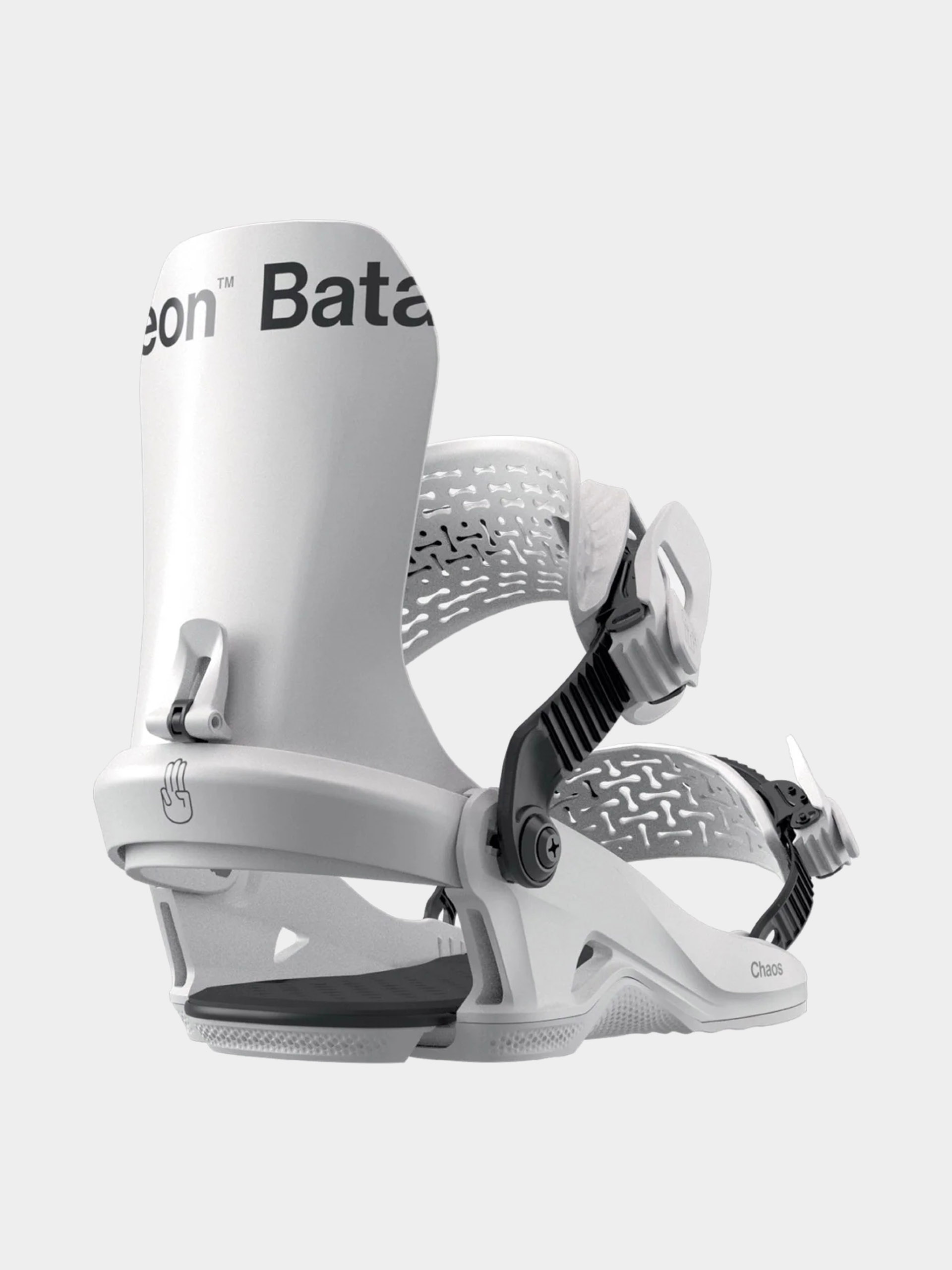 Snowboard kötés Bataleon Chaos HeelWrap (white)