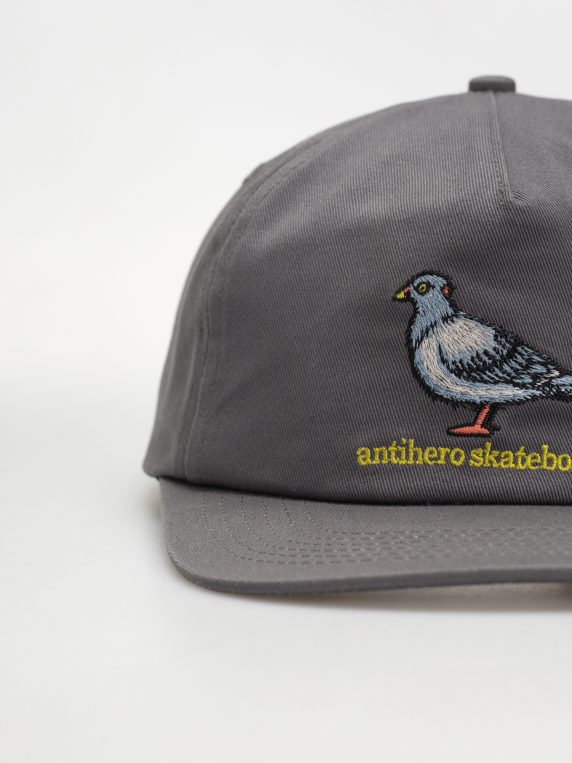 Antihero Lil Pigeon Baseball sapka (charcoal/yellow)