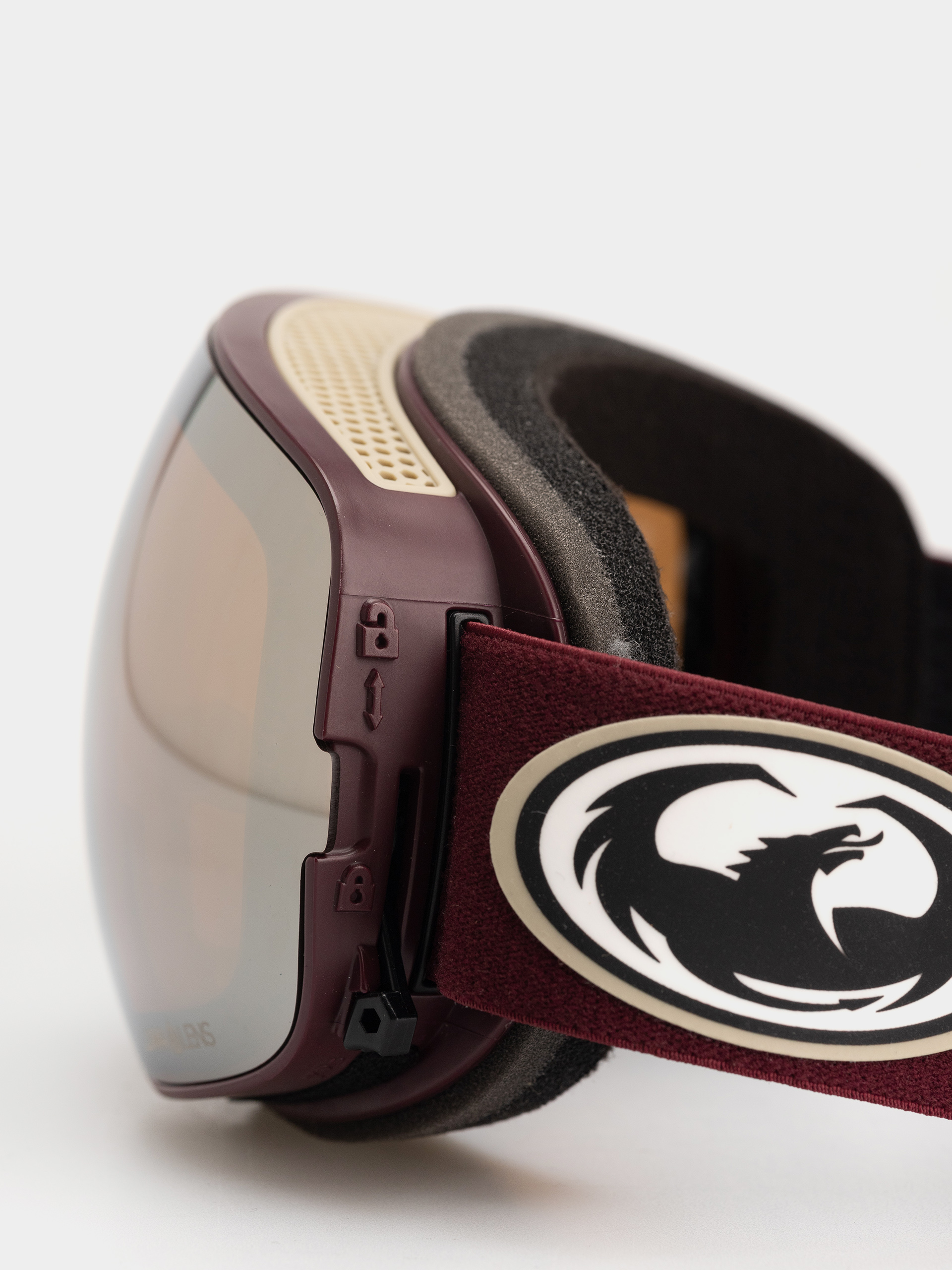 Dragon X2S Snowboard szemüveg (oldskool/lumalens silver ion+lumalens amber)