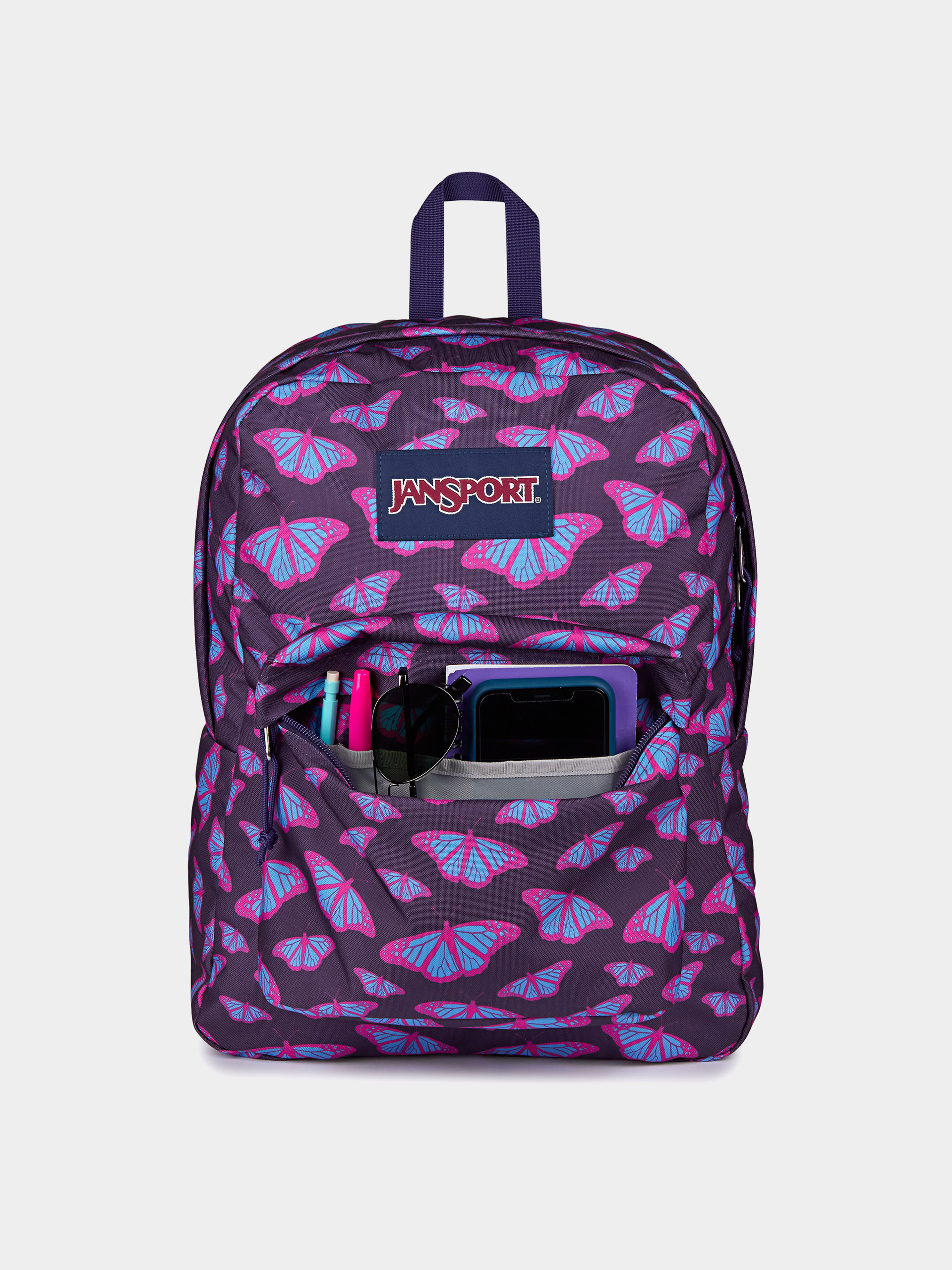 Hátizsák JanSport SuperBreak One (flutter by purple)