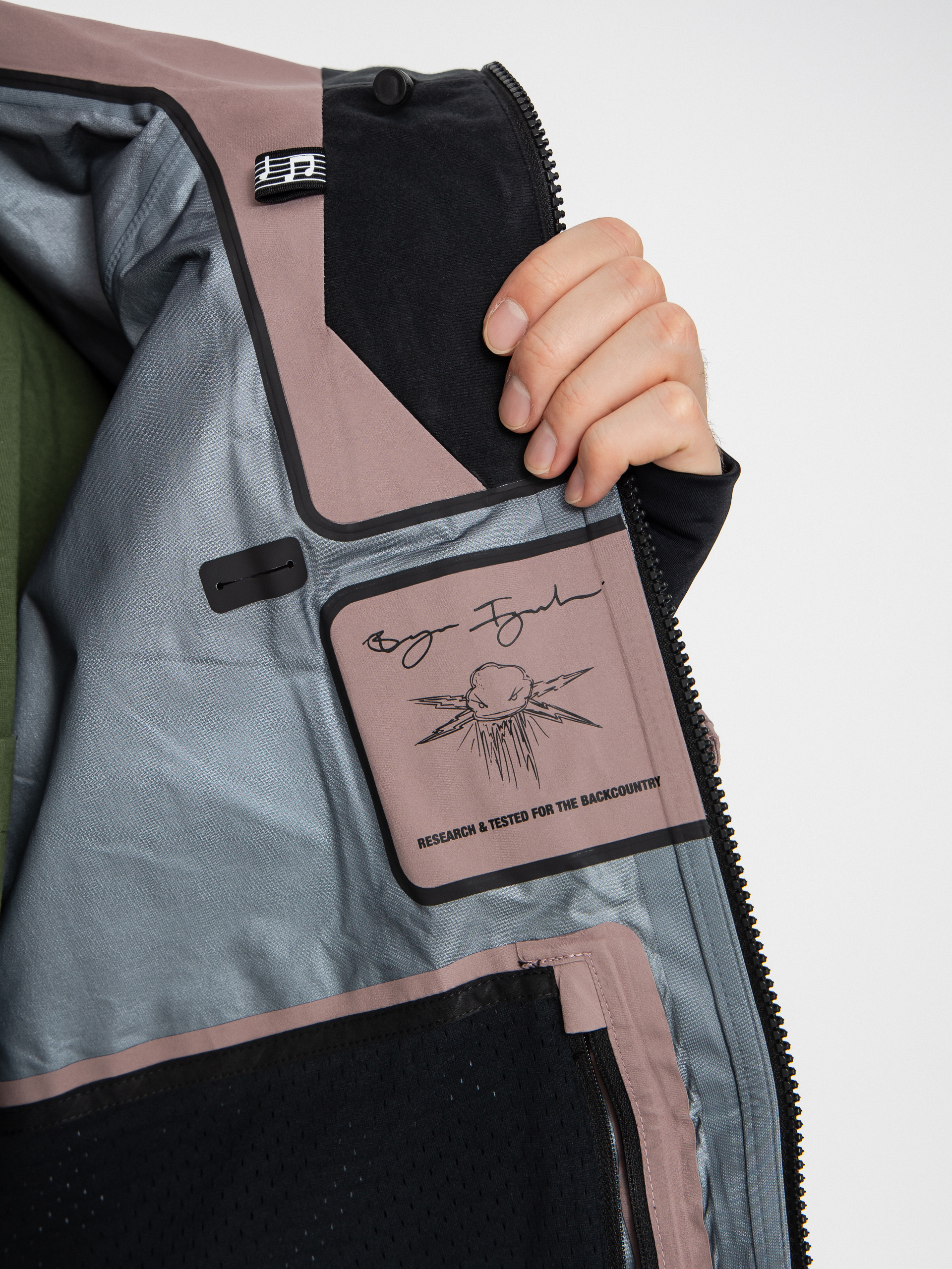 Férfi Volcom Guch Stretch Gore Snowboard dzseki (mauve)