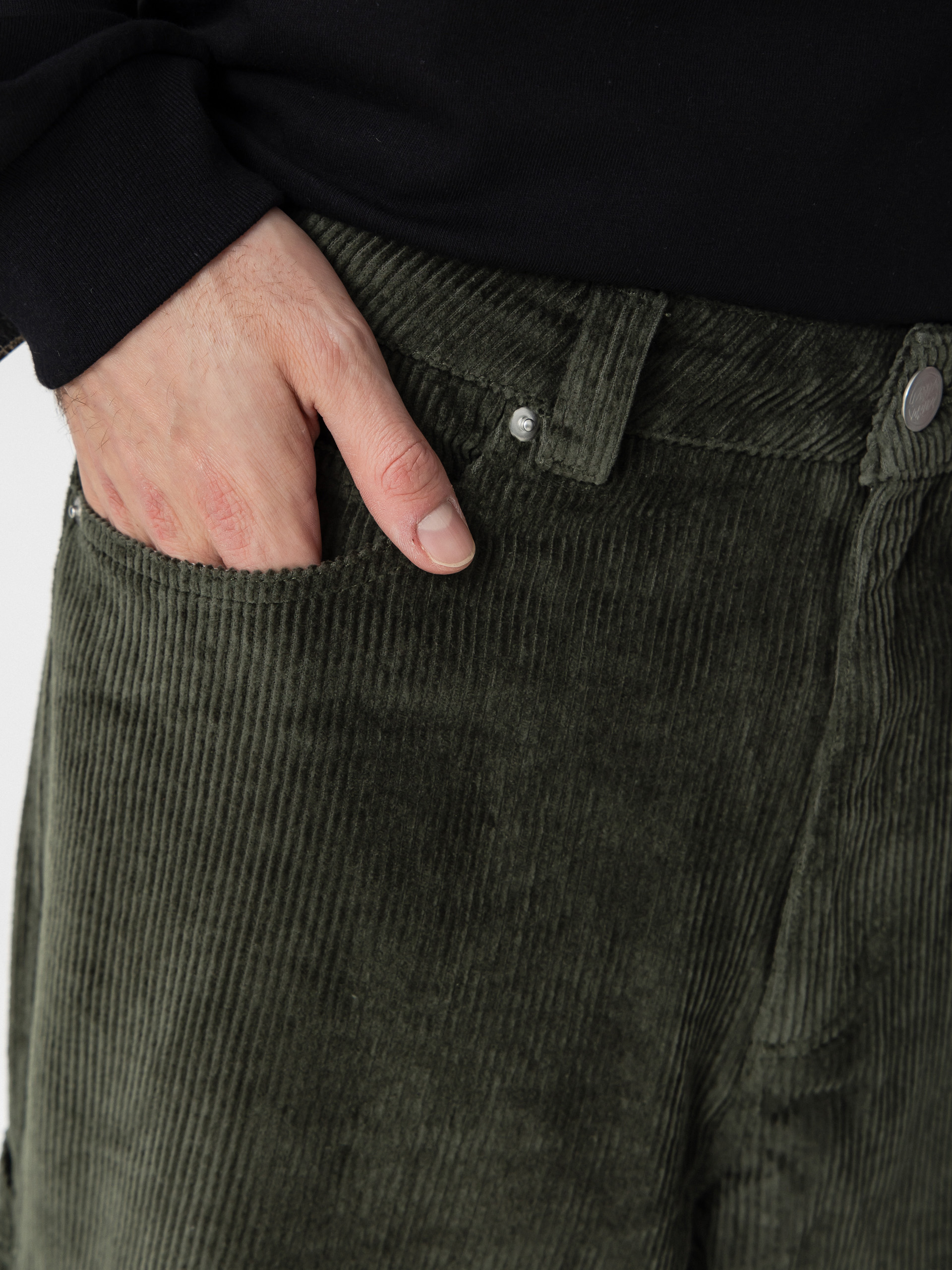 Kisnadrág Santa Cruz Carpenter Big (dark moss cord)