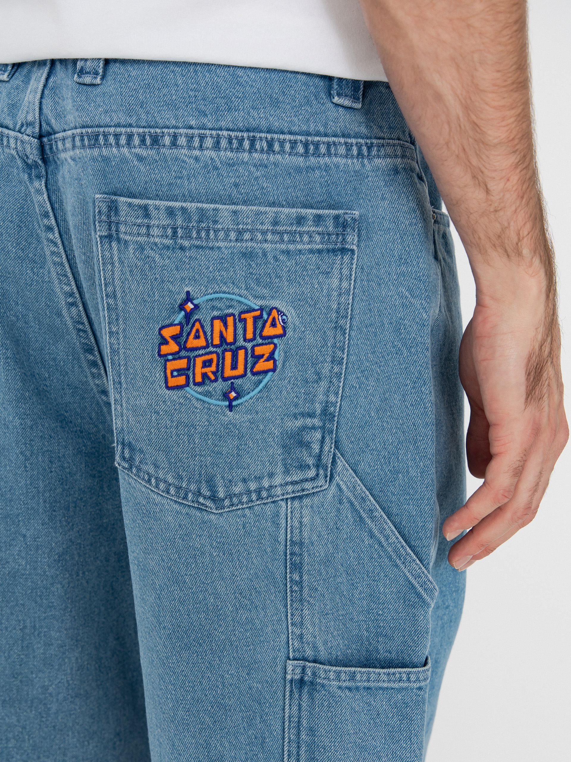 Kisnadrág Santa Cruz Tripper Carpenter Big (stone wash)