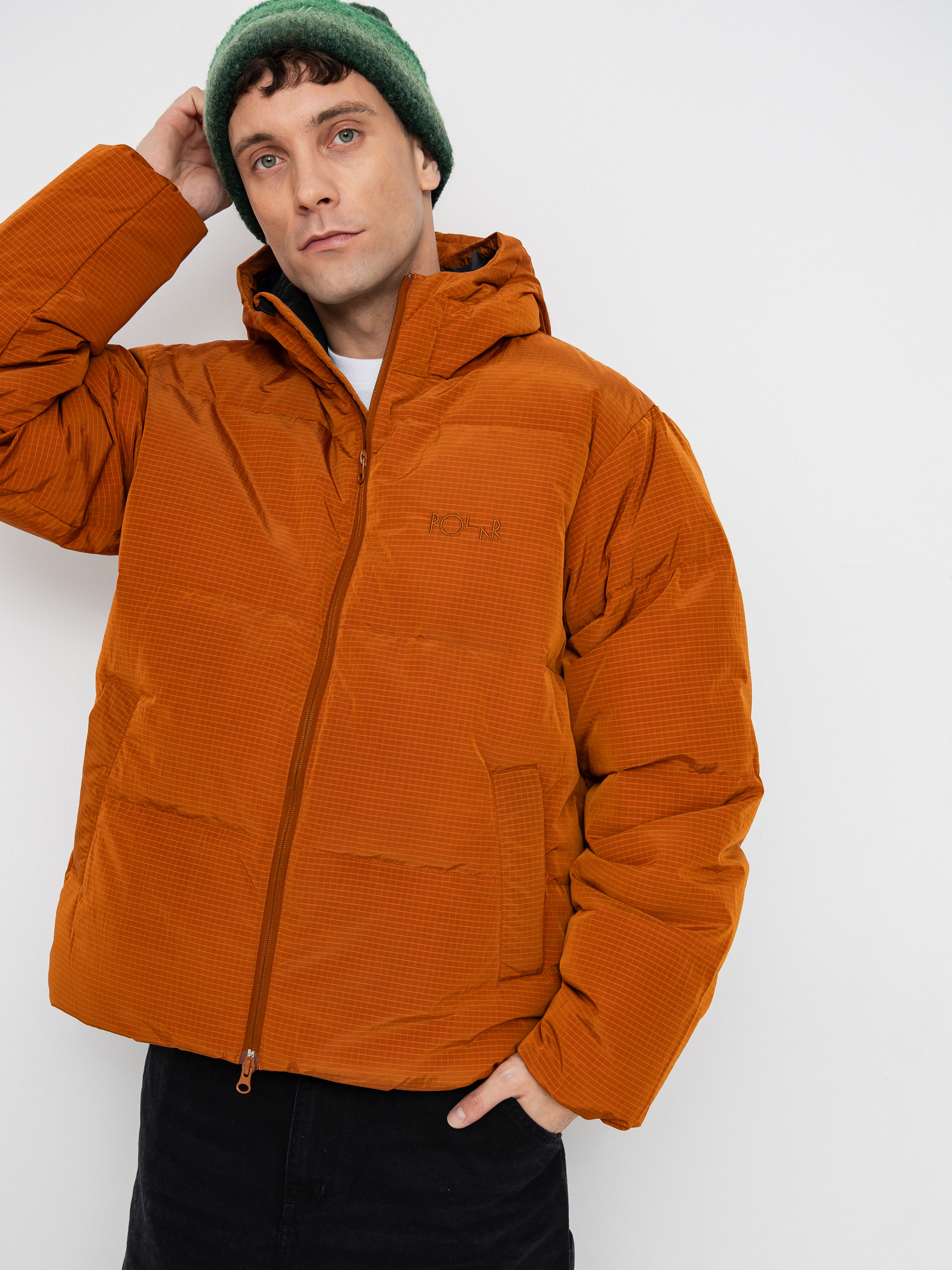 Polar Skate Soft Puffer Dzseki (orange)