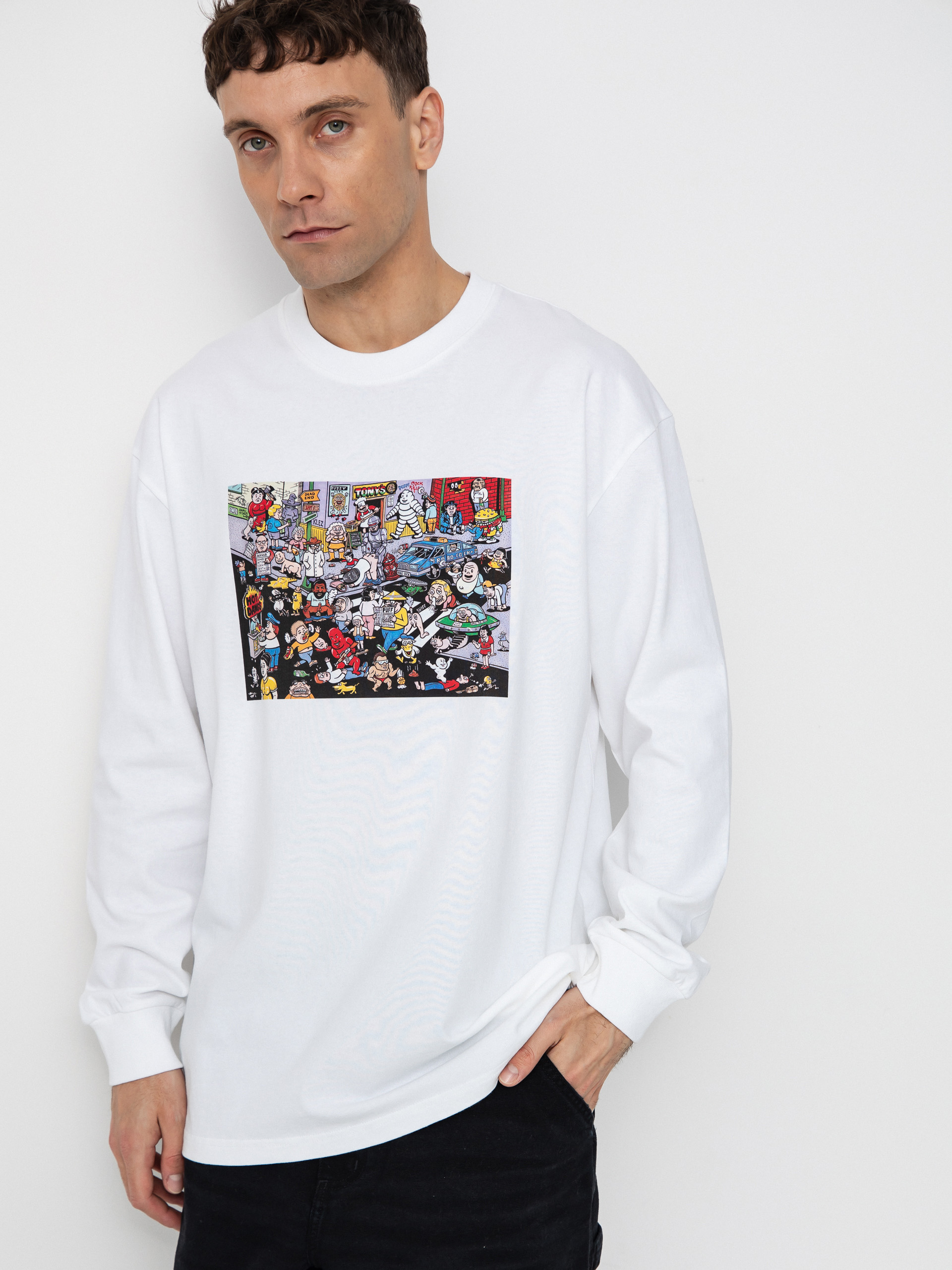 Polar Skate Dave Cut Outs HD Kapucnis pulu00f3ver (heather grey)