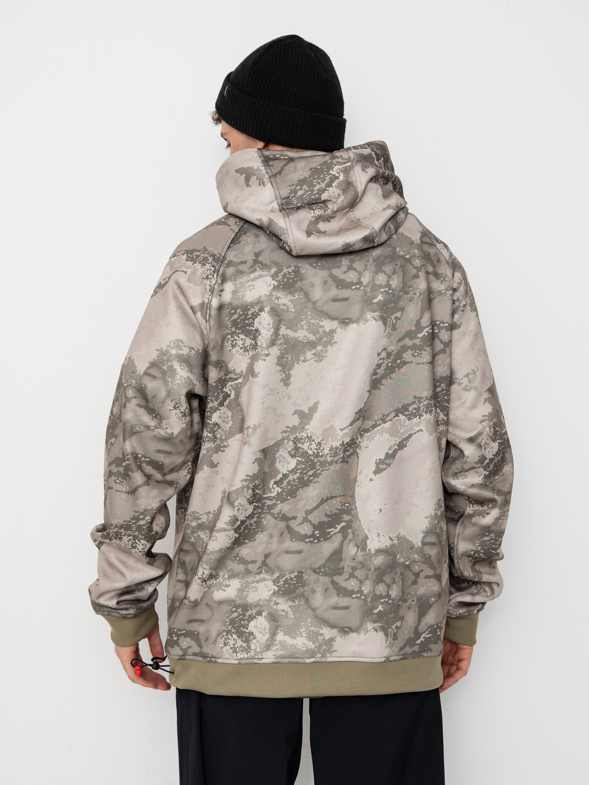 Férfi Thermo pulóver 686 Bonded Fleece HD (limestone hemisphere print)