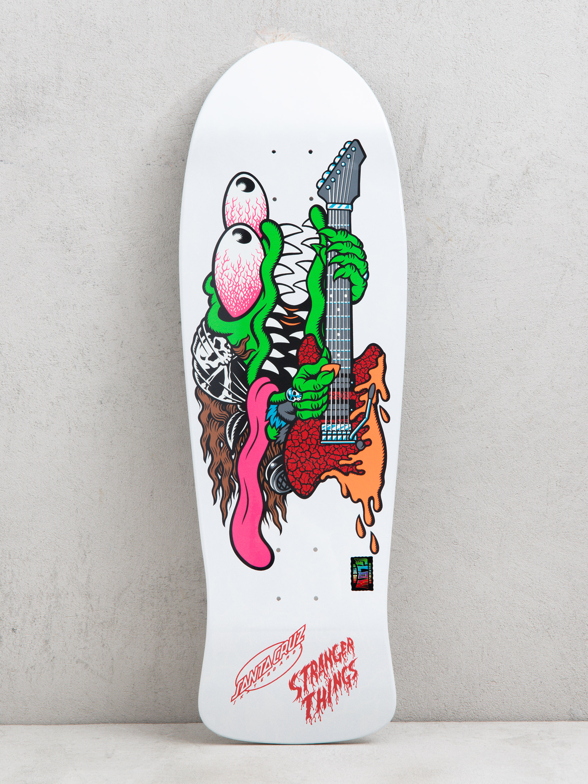 Gördeszka lap Santa Cruz X Stranger Things Meek Slasher Eddie Reveal