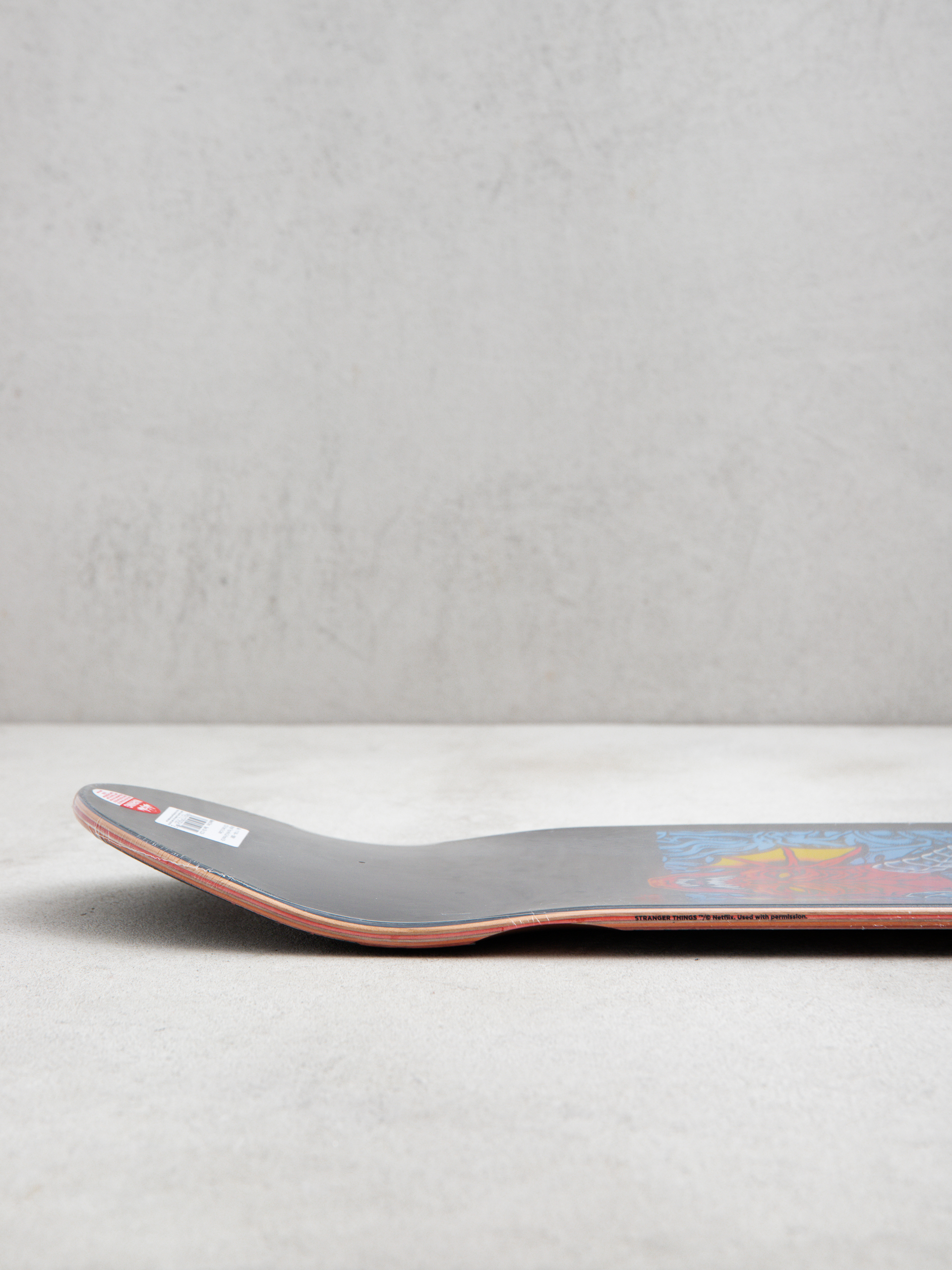 Gördeszka lap Santa Cruz X Stranger Things Hellfire Club Flames