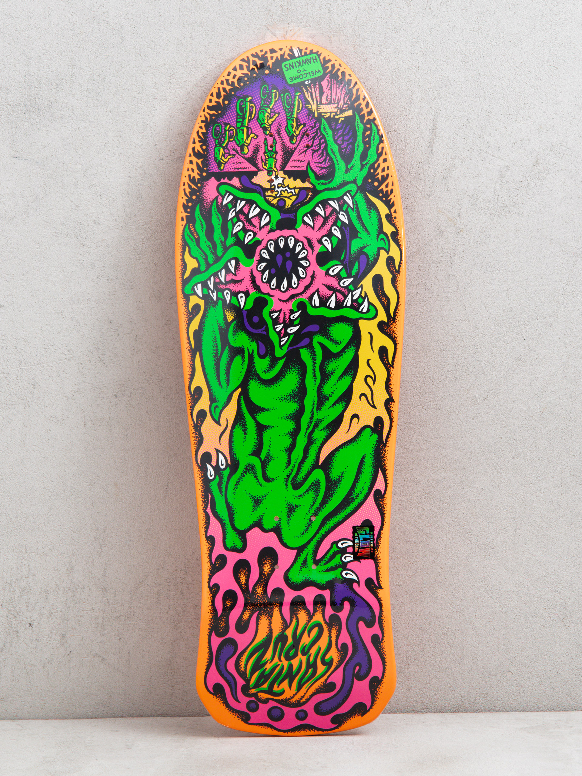 Gördeszka lap Santa Cruz X Stranger Things Salba Demogorgon