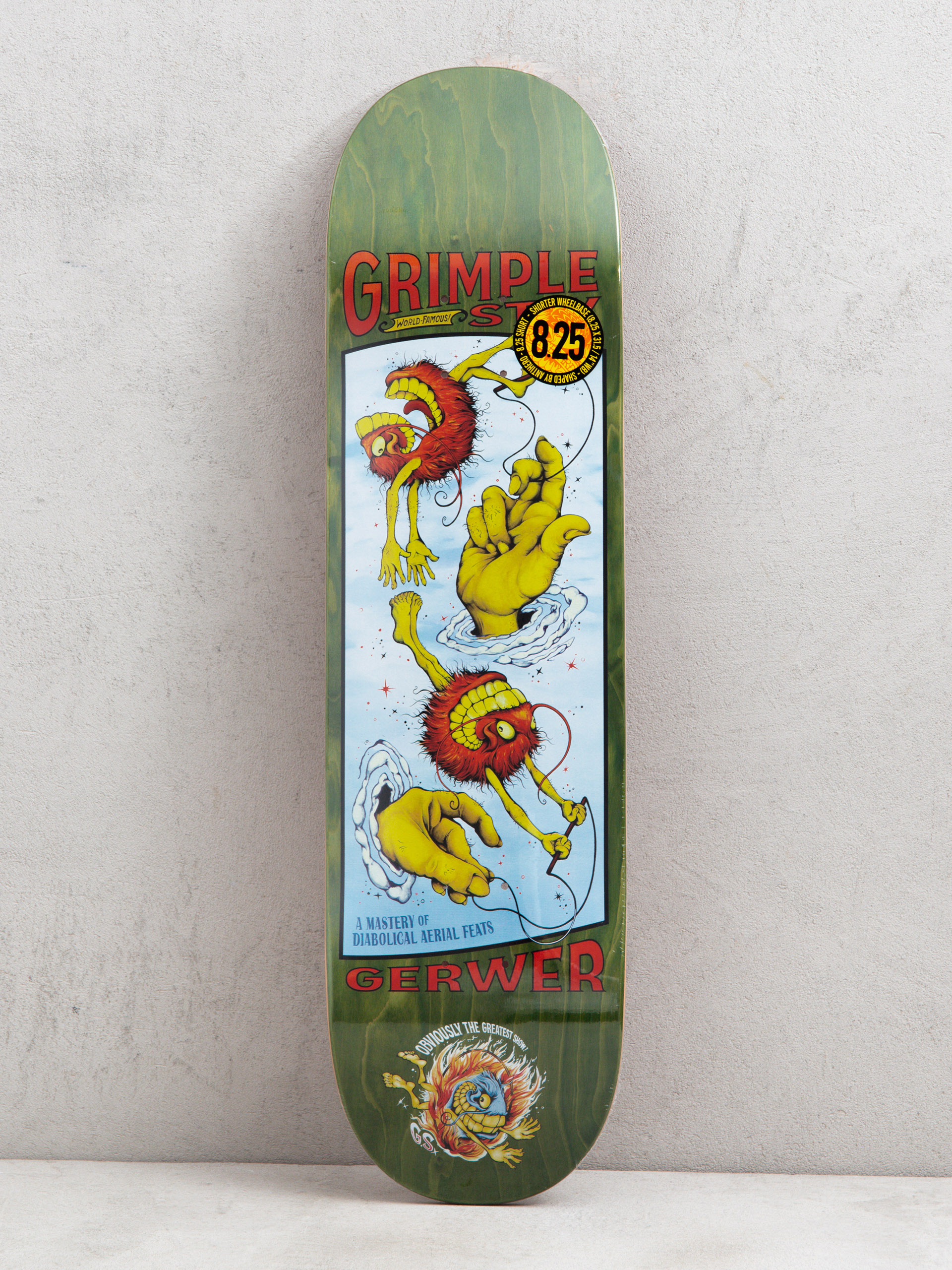 Gördeszka lap Antihero Gerwer Grimple Obvious Greats (assorted)