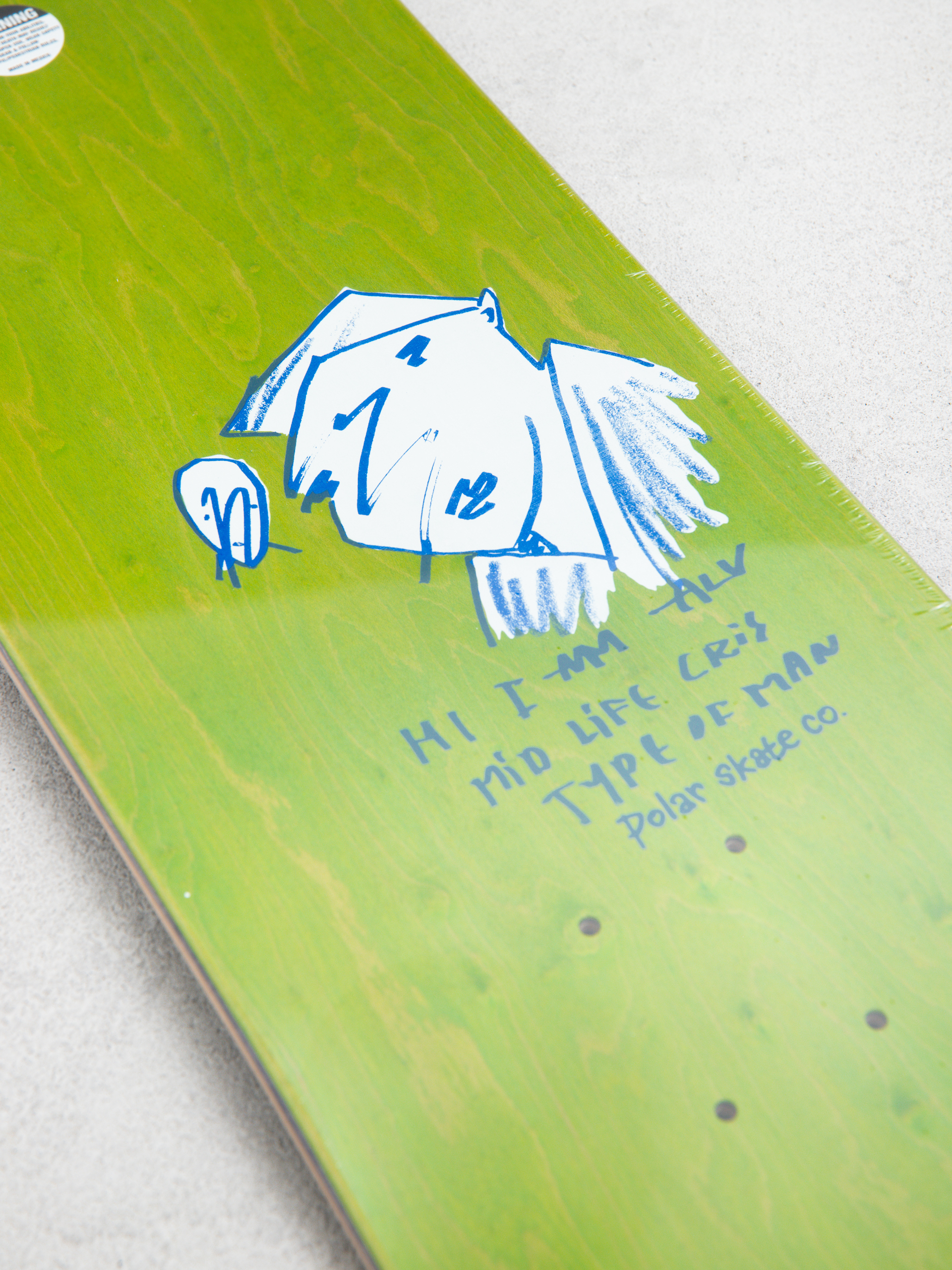 Polar Skate Team Tied Up Gördeszka lap (multi)