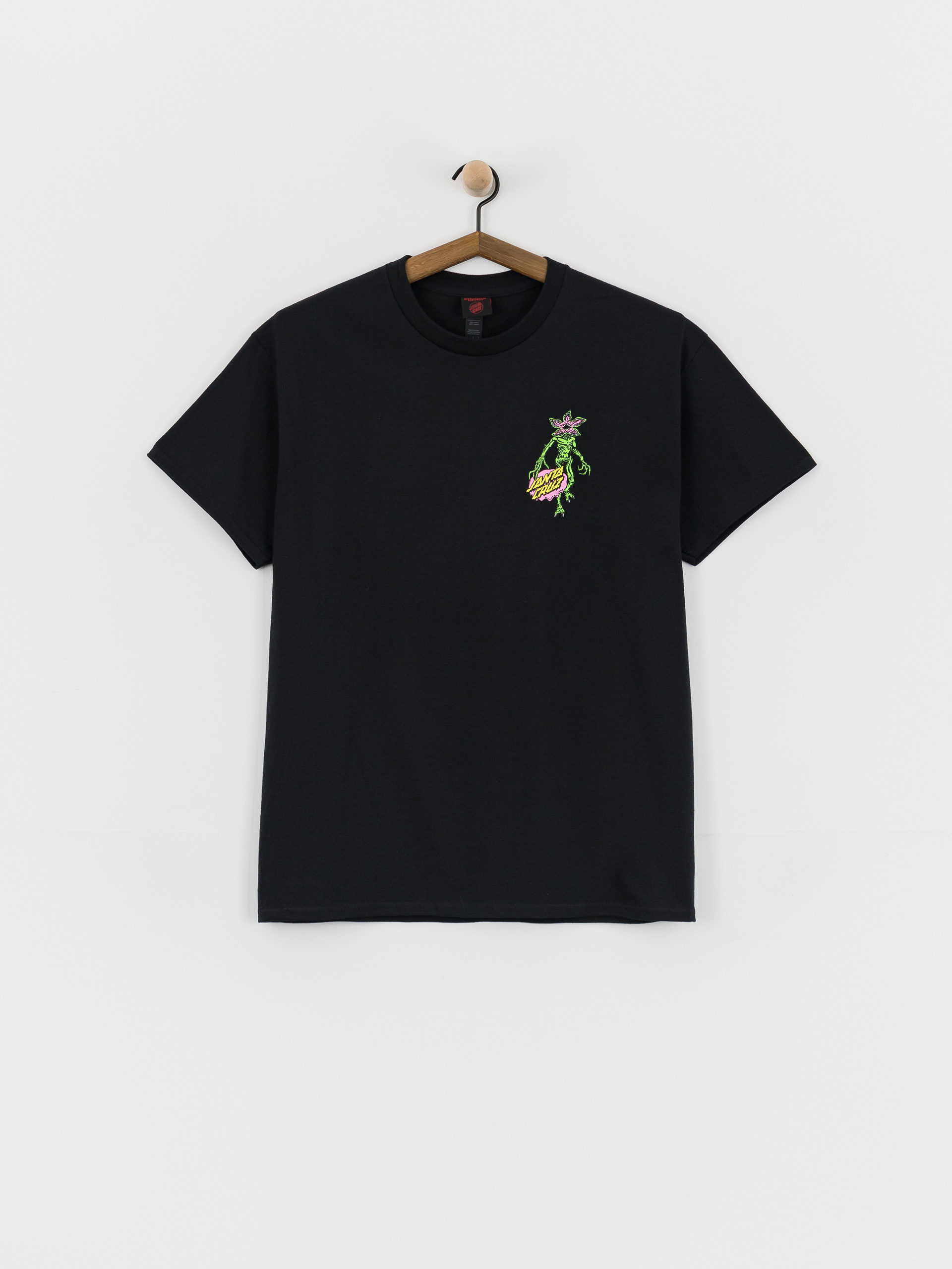 Santa Cruz X Stranger Things Demogorgon Dot Póló (black)