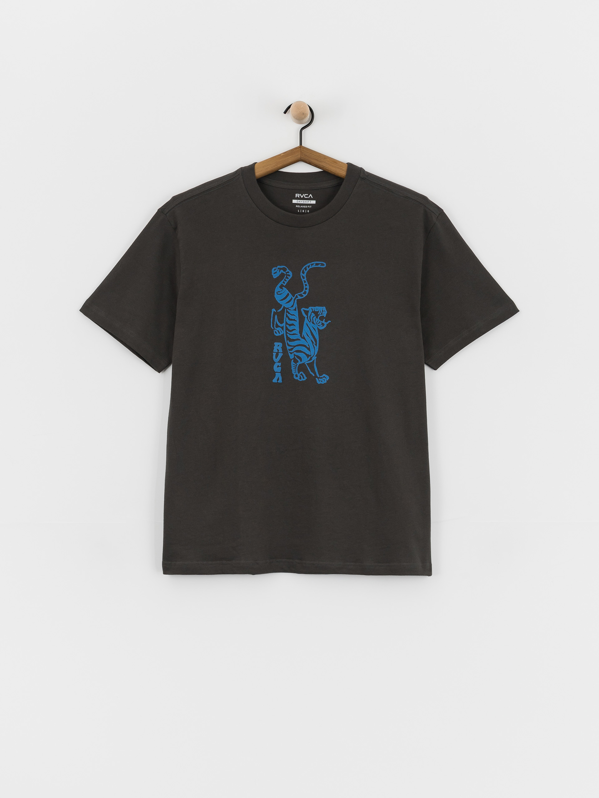 RVCA Balance Tiger Póló (pirate black)