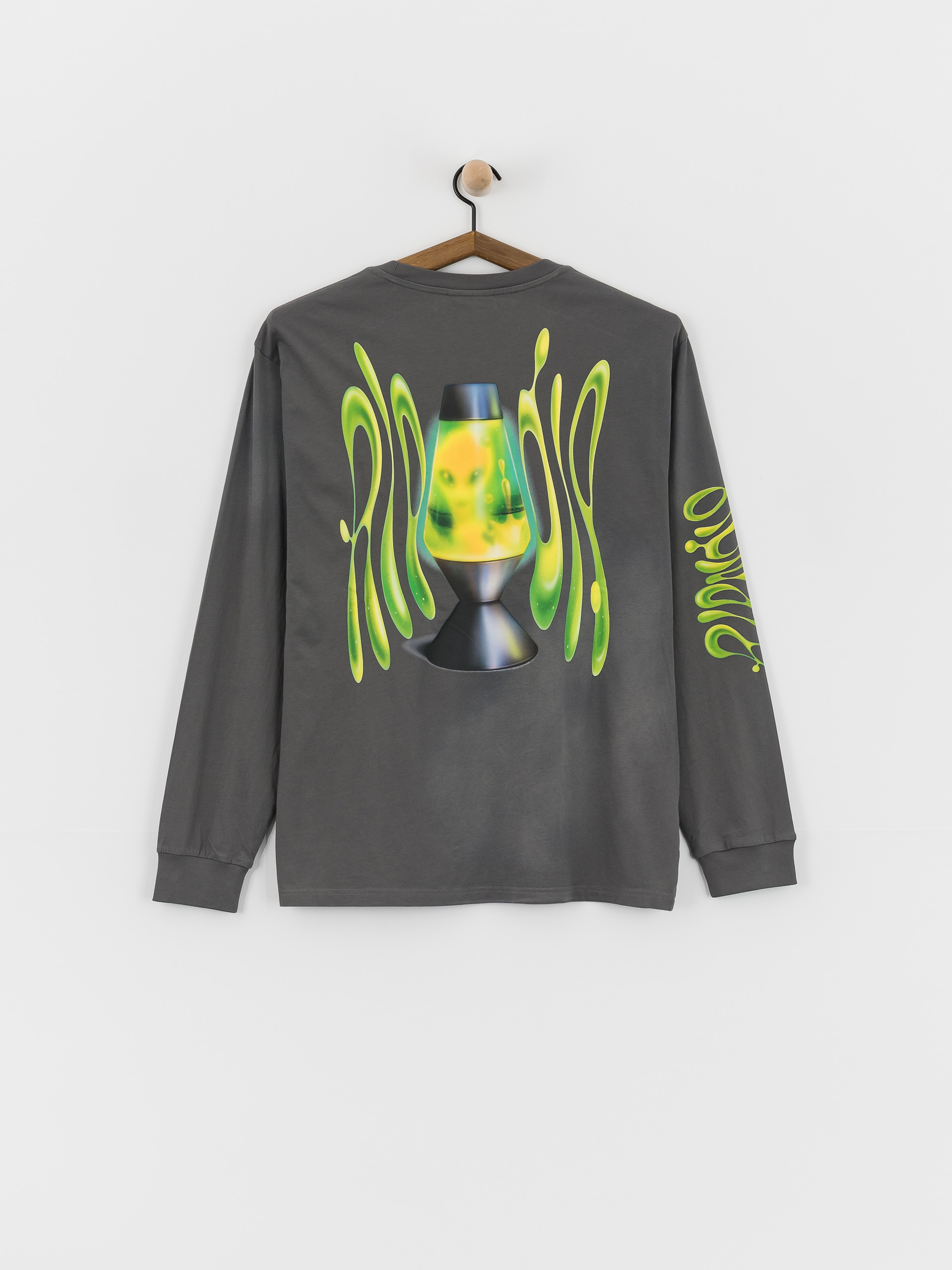 RipNDip Lava Lamp Hosszú ujjú felső (charcoal vintage wash)
