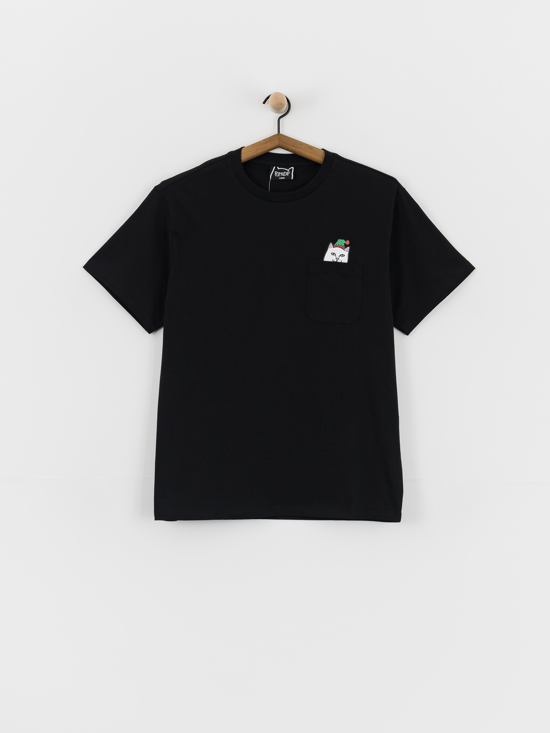 RipNDip Nermal Elf Pocket Póló (black)