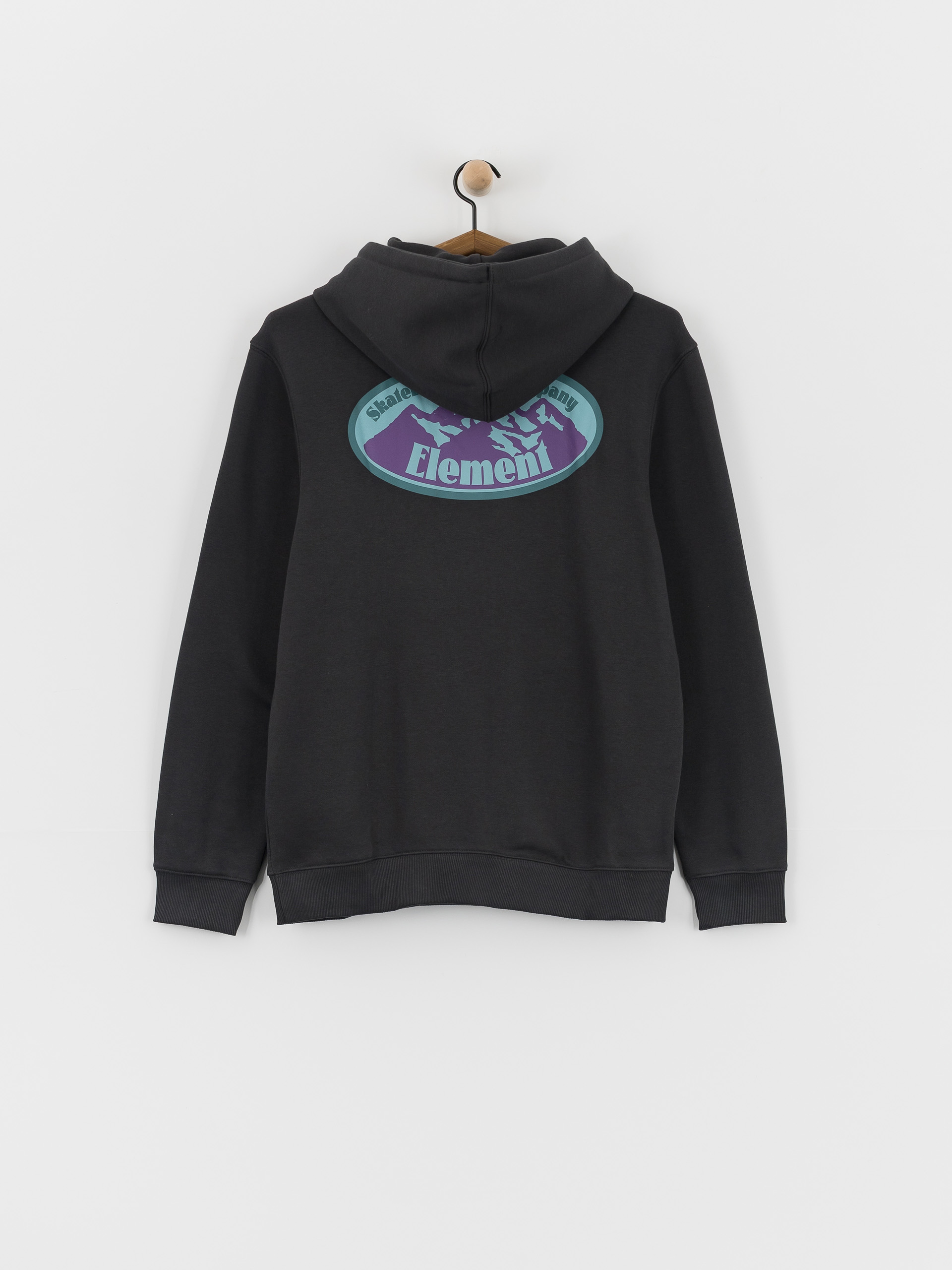 Element Epic HD Kapucnis pulóver (off black)