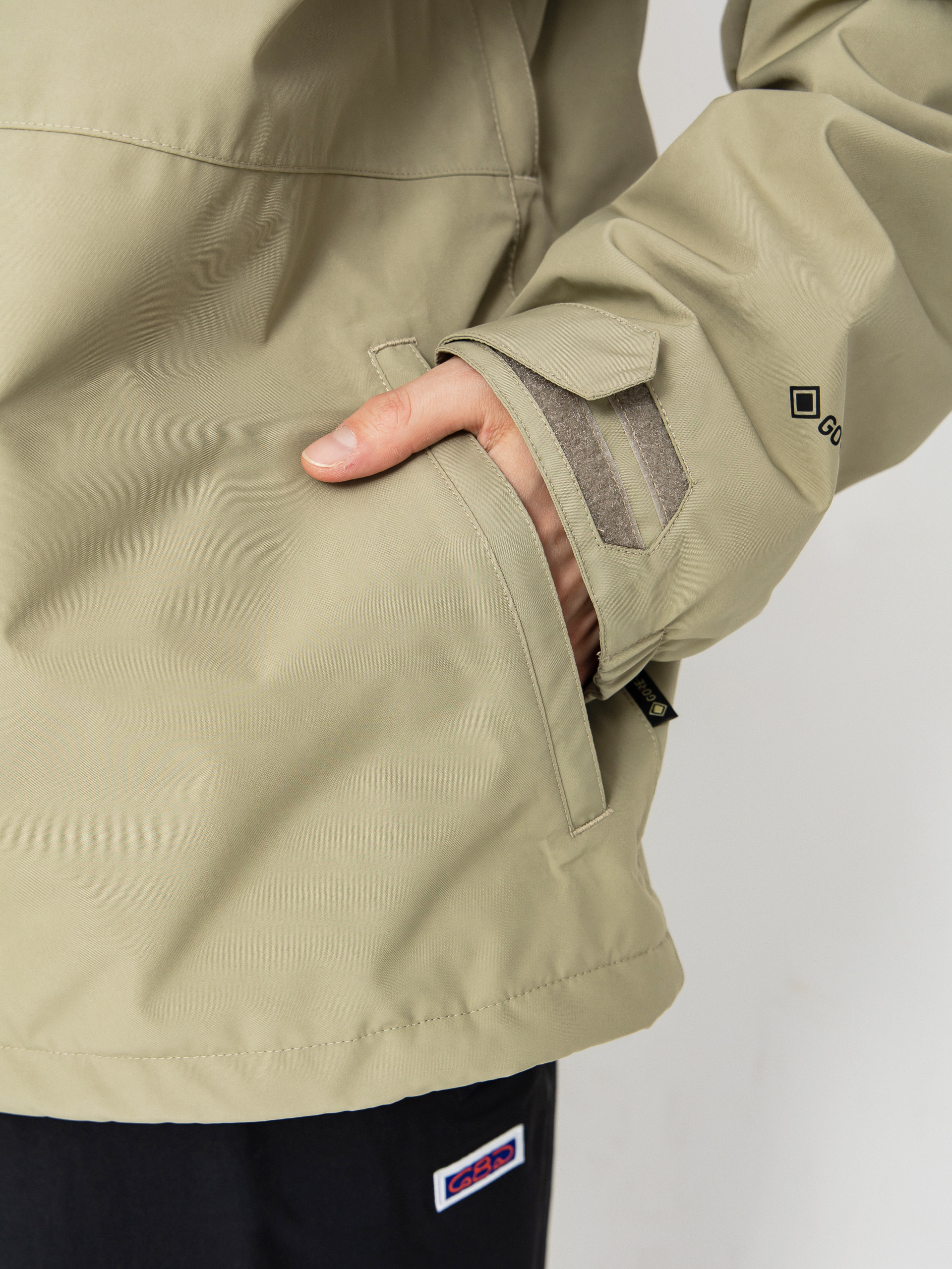 Férfi Snowboard dzseki Volcom Dua Ins Gore Tex (moss green)