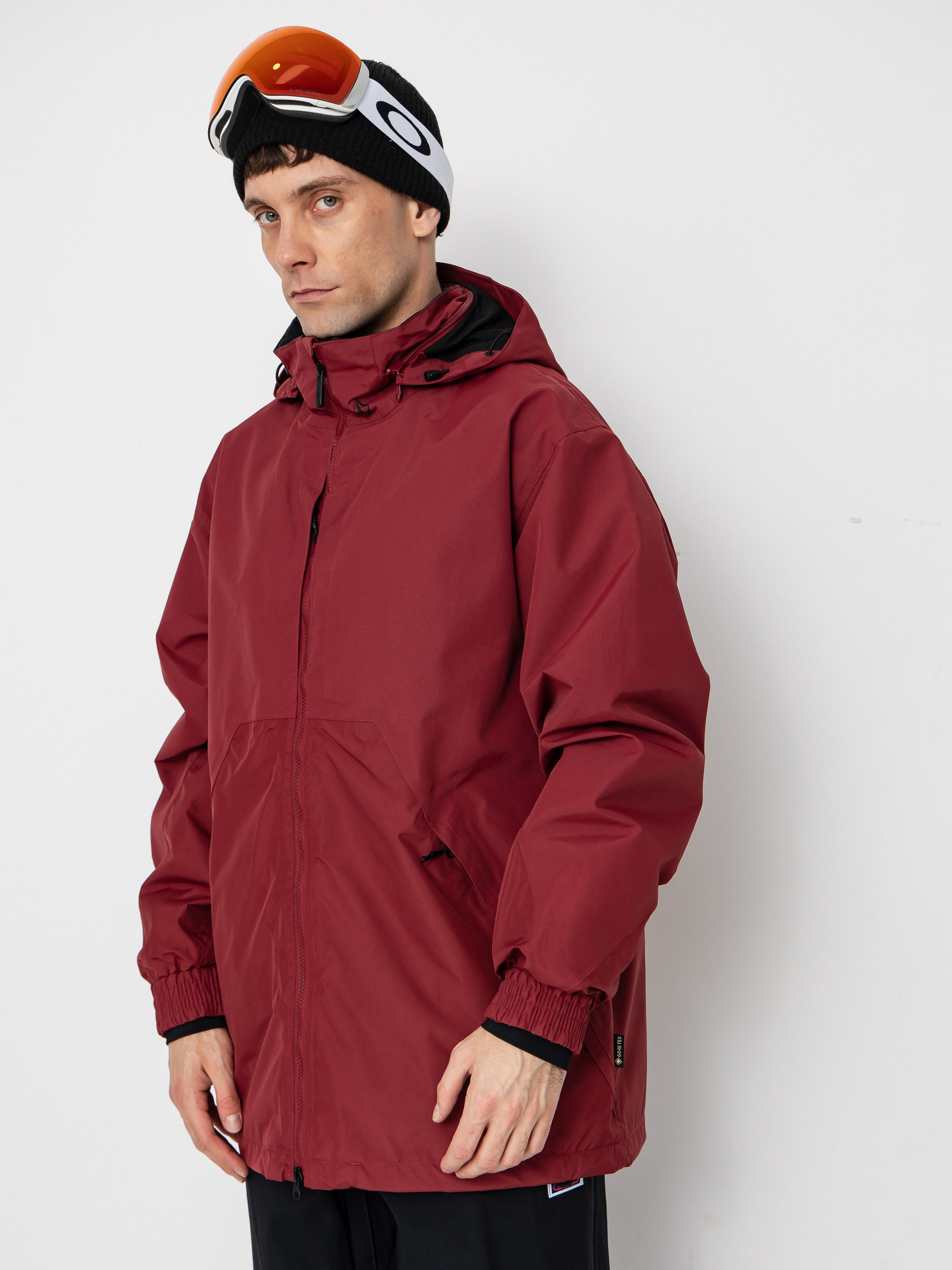 Férfi Volcom Longo Gore Tex Snowboard dzseki (burnt red)