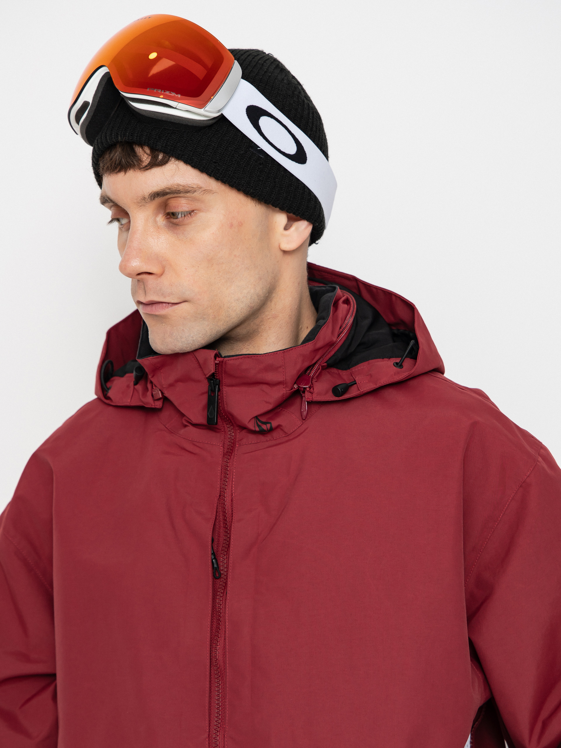 Férfi Volcom Longo Gore Tex Snowboard dzseki (burnt red)