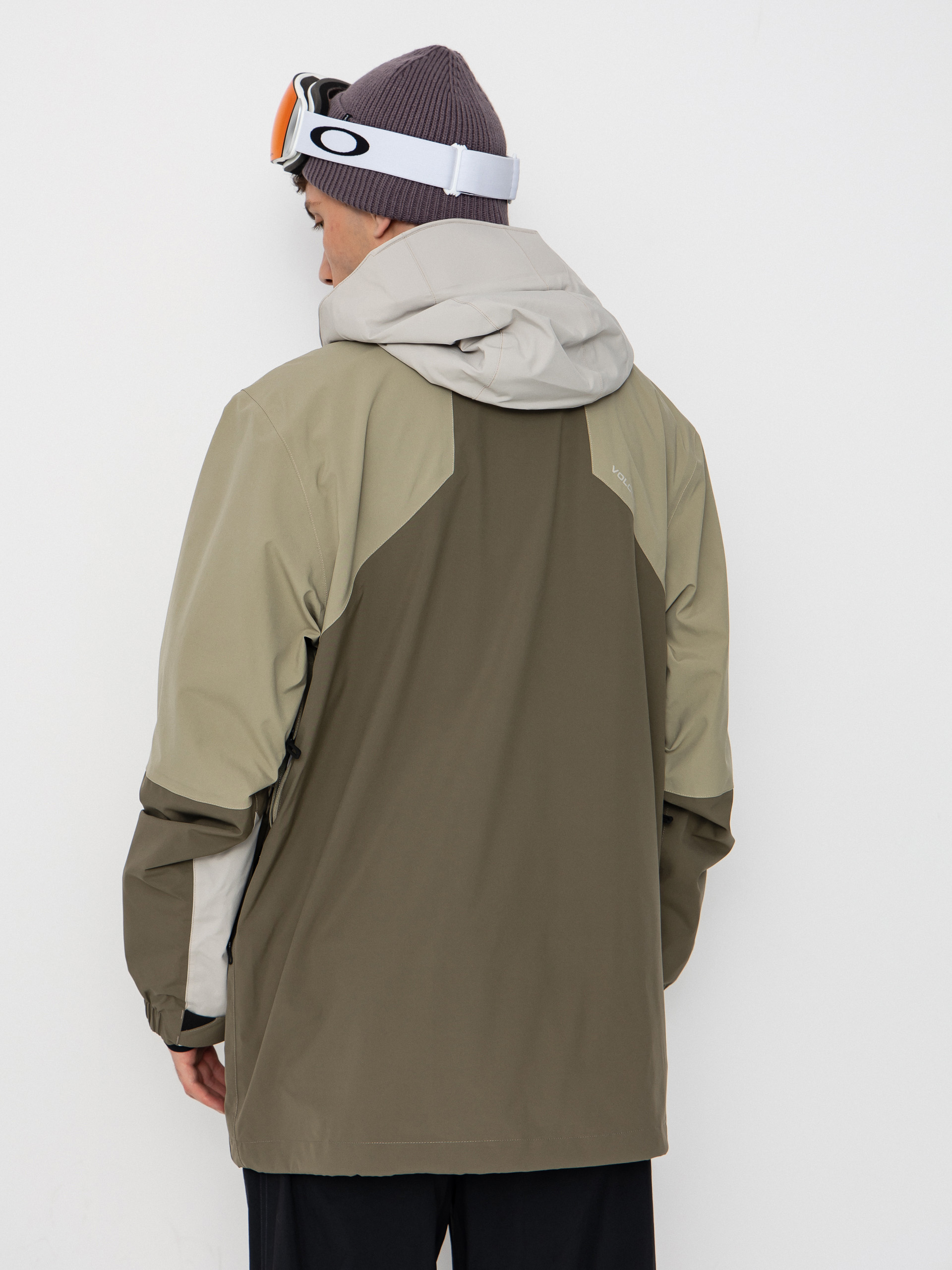 Férfi Snowboard dzseki Volcom Rnge Stretch 30K (moss green)