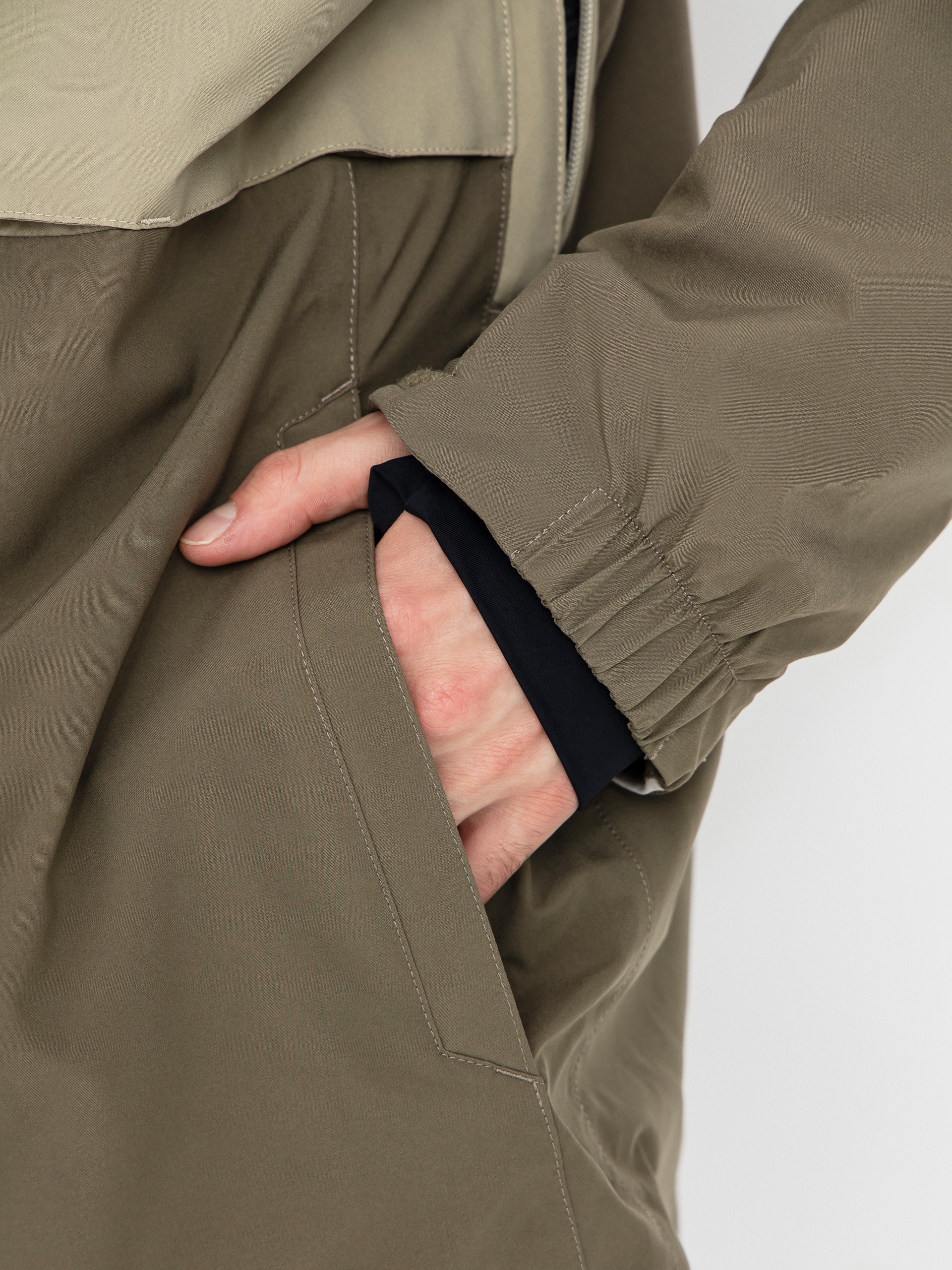 Férfi Snowboard dzseki Volcom Rnge Stretch 30K (moss green)