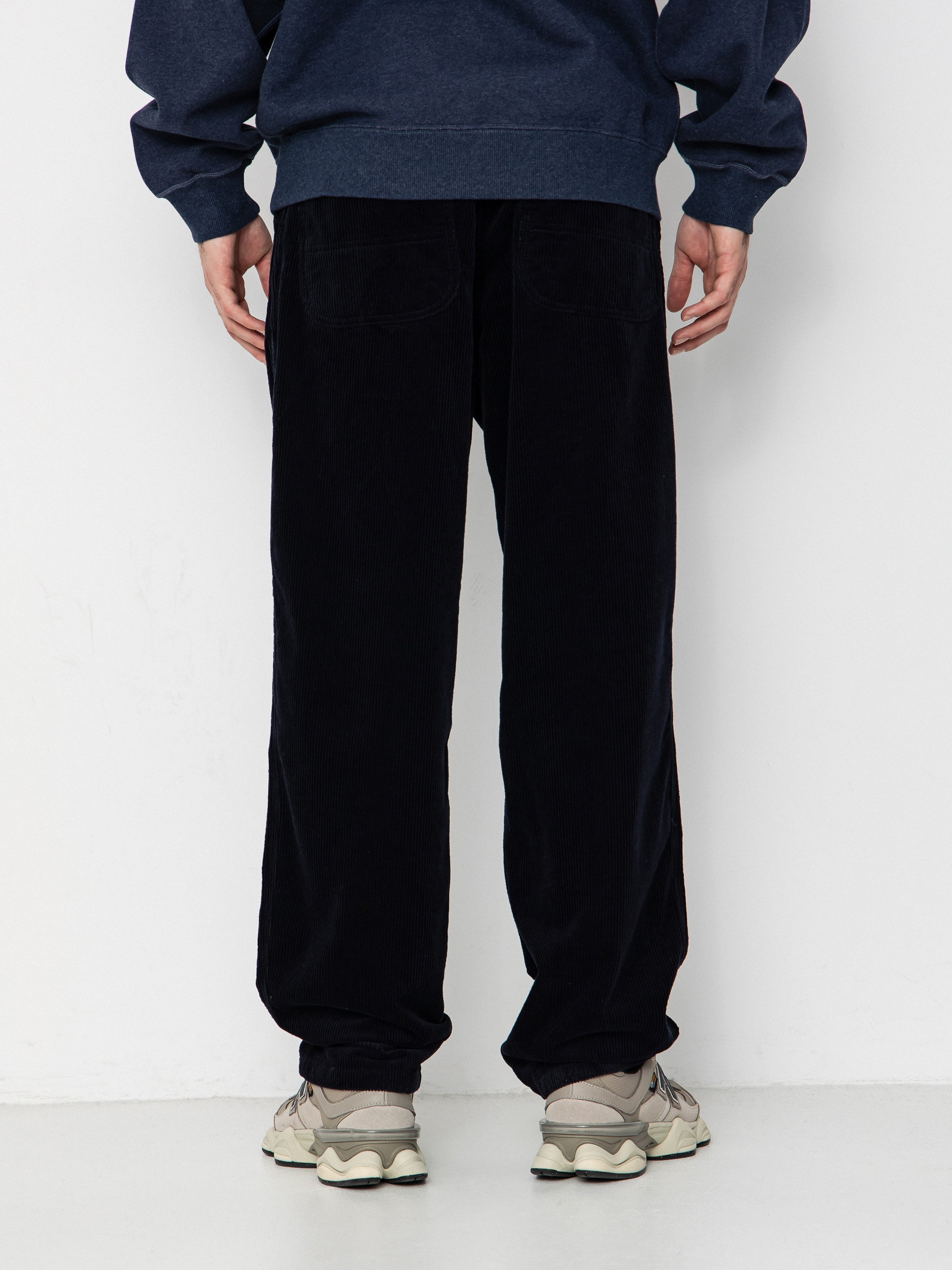 Kisnadrág Carhartt WIP Simple (dark navy/rinsed)