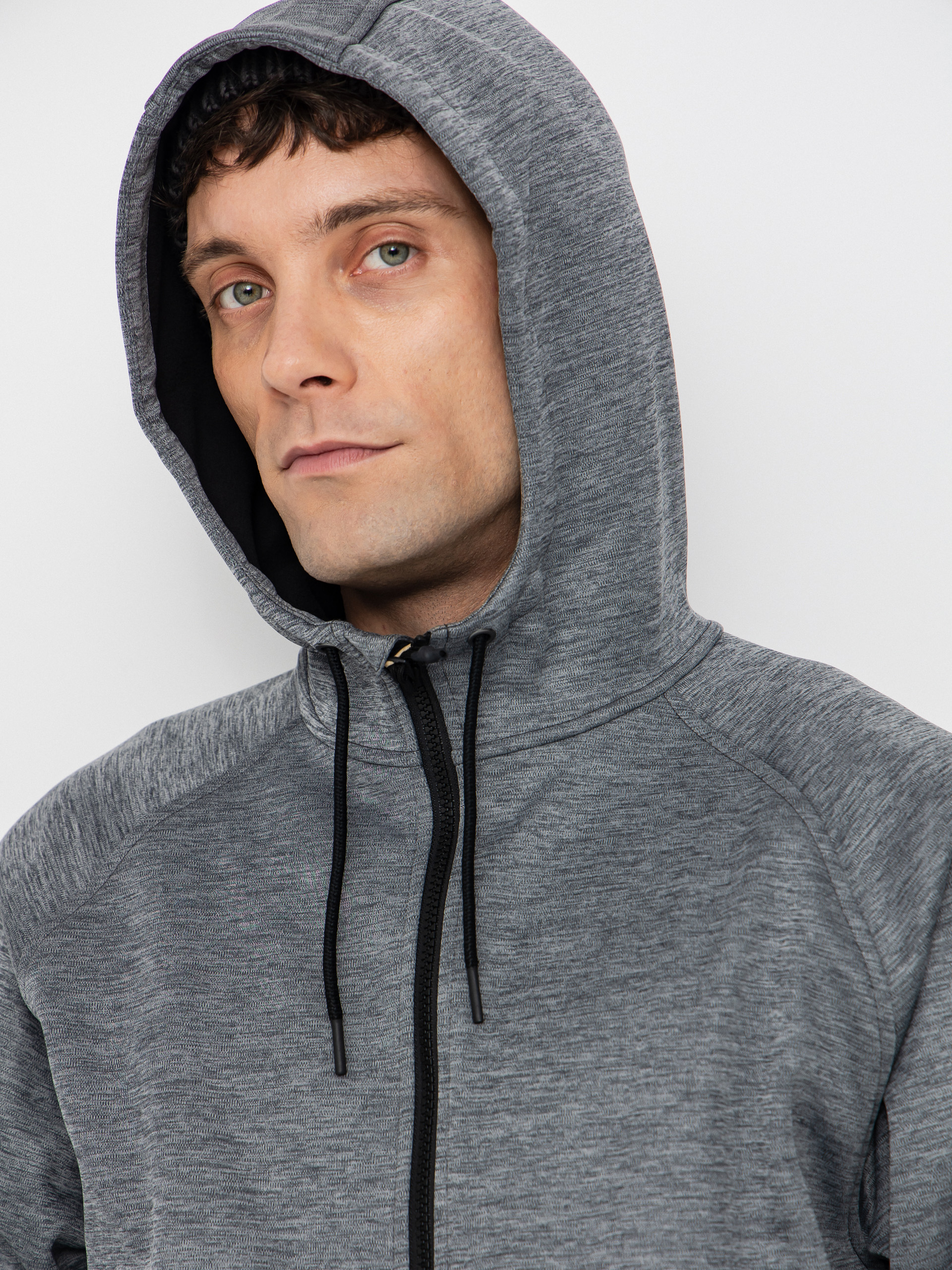 Férfi Thermo pulóver Burton Crown ZHD (true black heather)