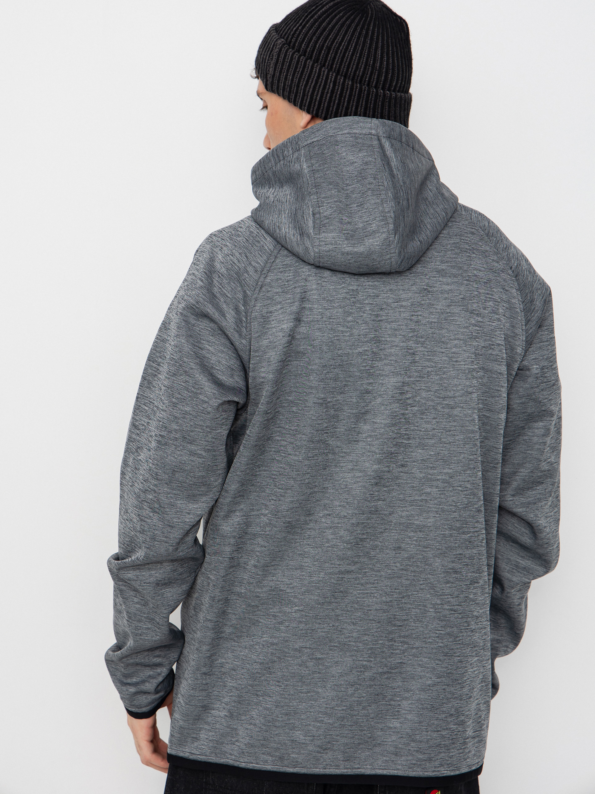 Férfi Thermo pulóver Burton Crown ZHD (true black heather)