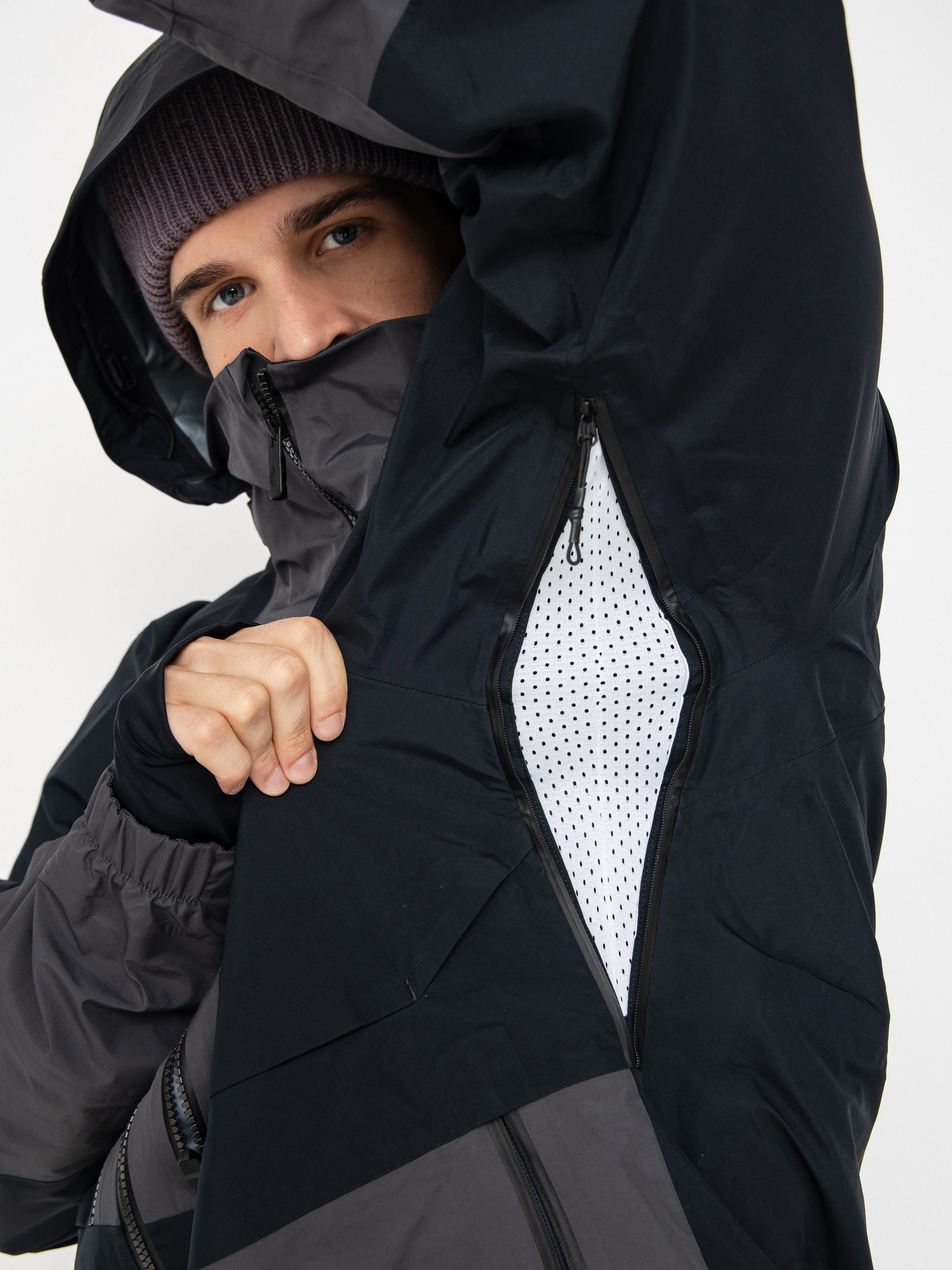 Férfi Volcom Tds Inf Gore Tex Snowboard dzseki (black)