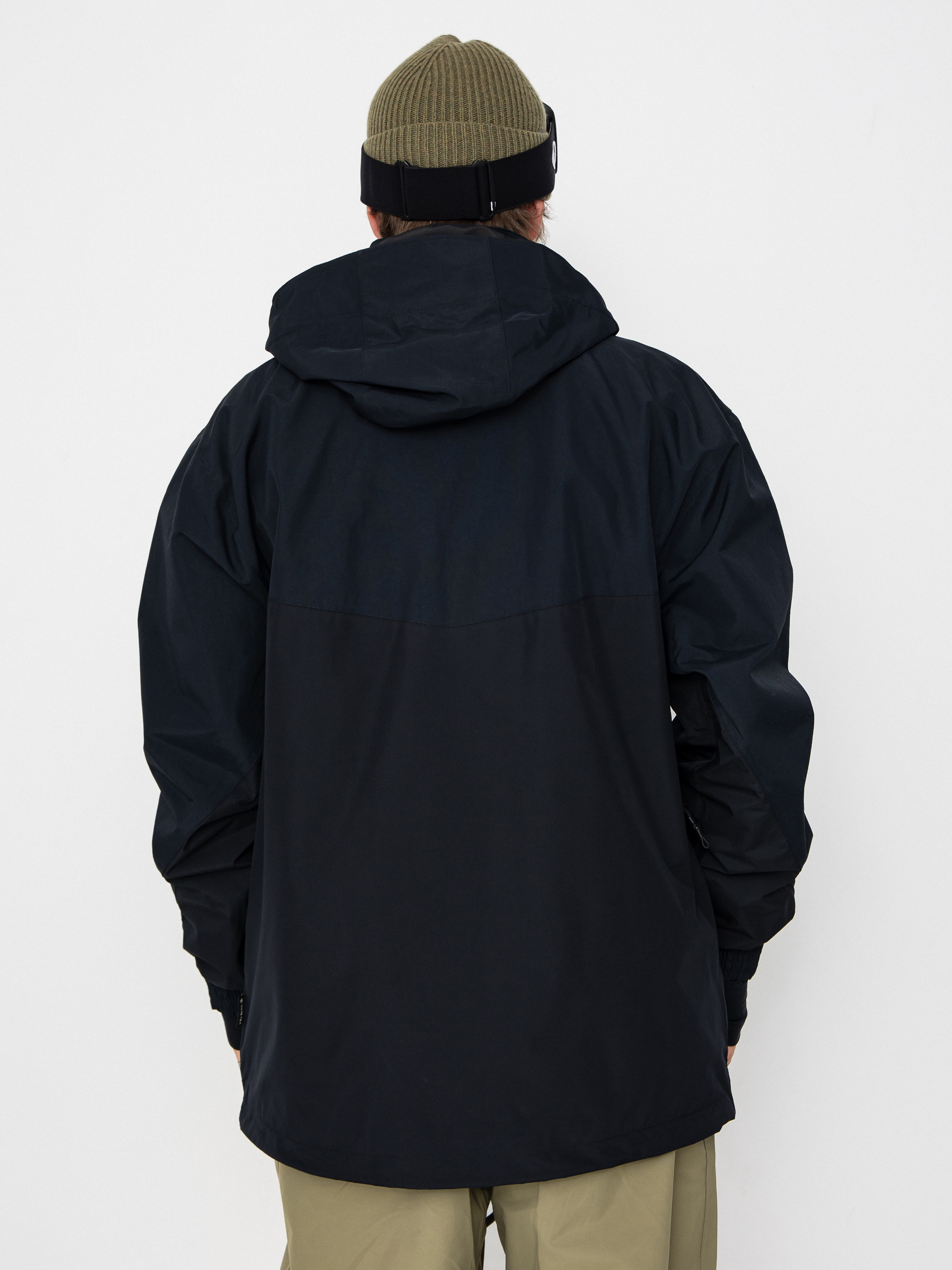 Férfi Snowboard dzseki Volcom Longo Gore Tex (black)