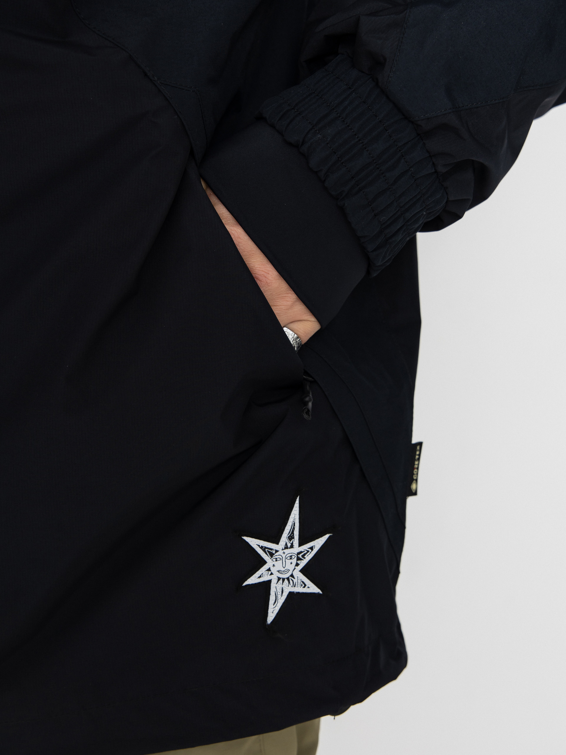 Férfi Snowboard dzseki Volcom Longo Gore Tex (black)