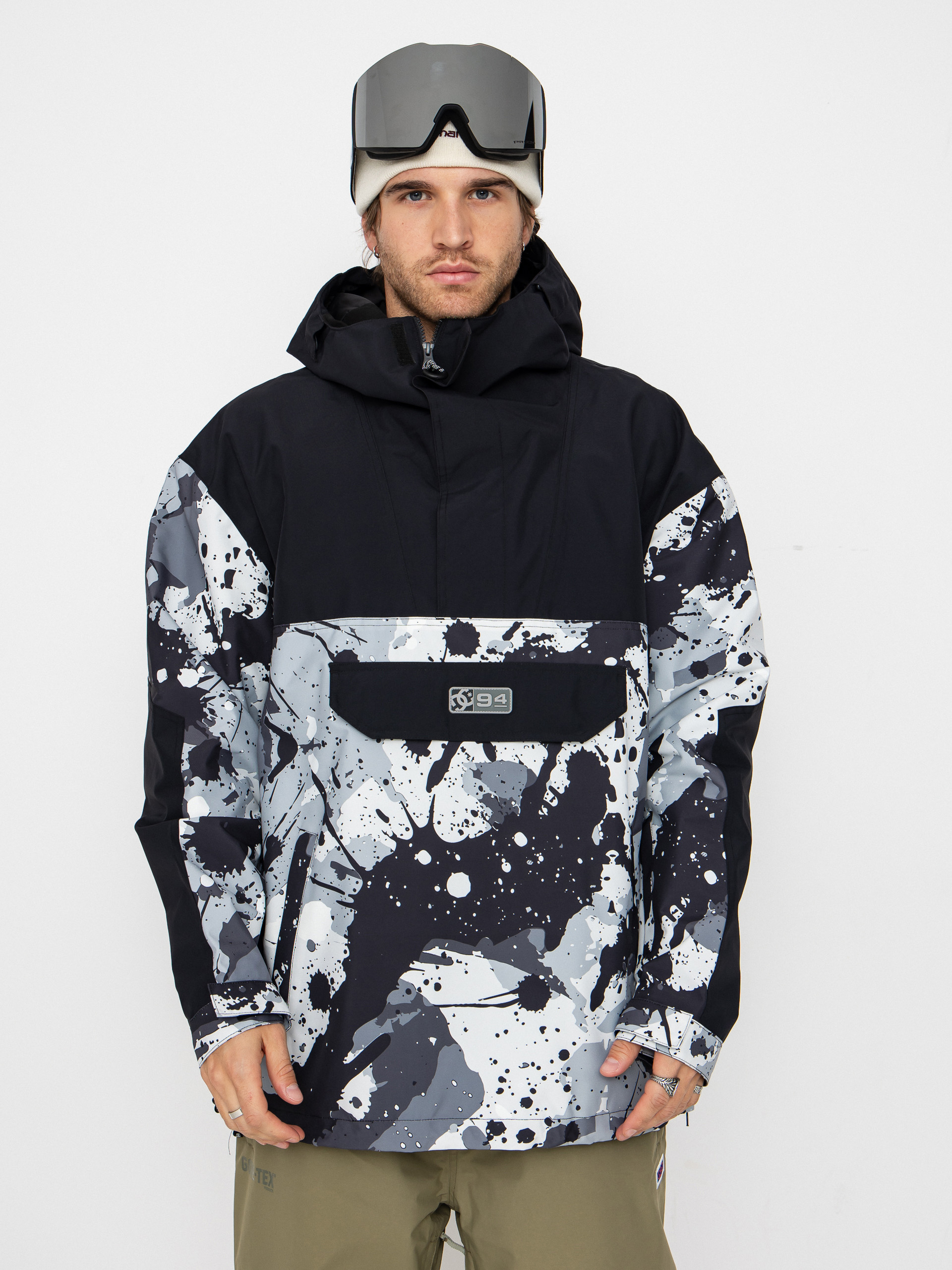 Férfi DC Dc-43 Anorak Snowboard dzseki (splat camo)