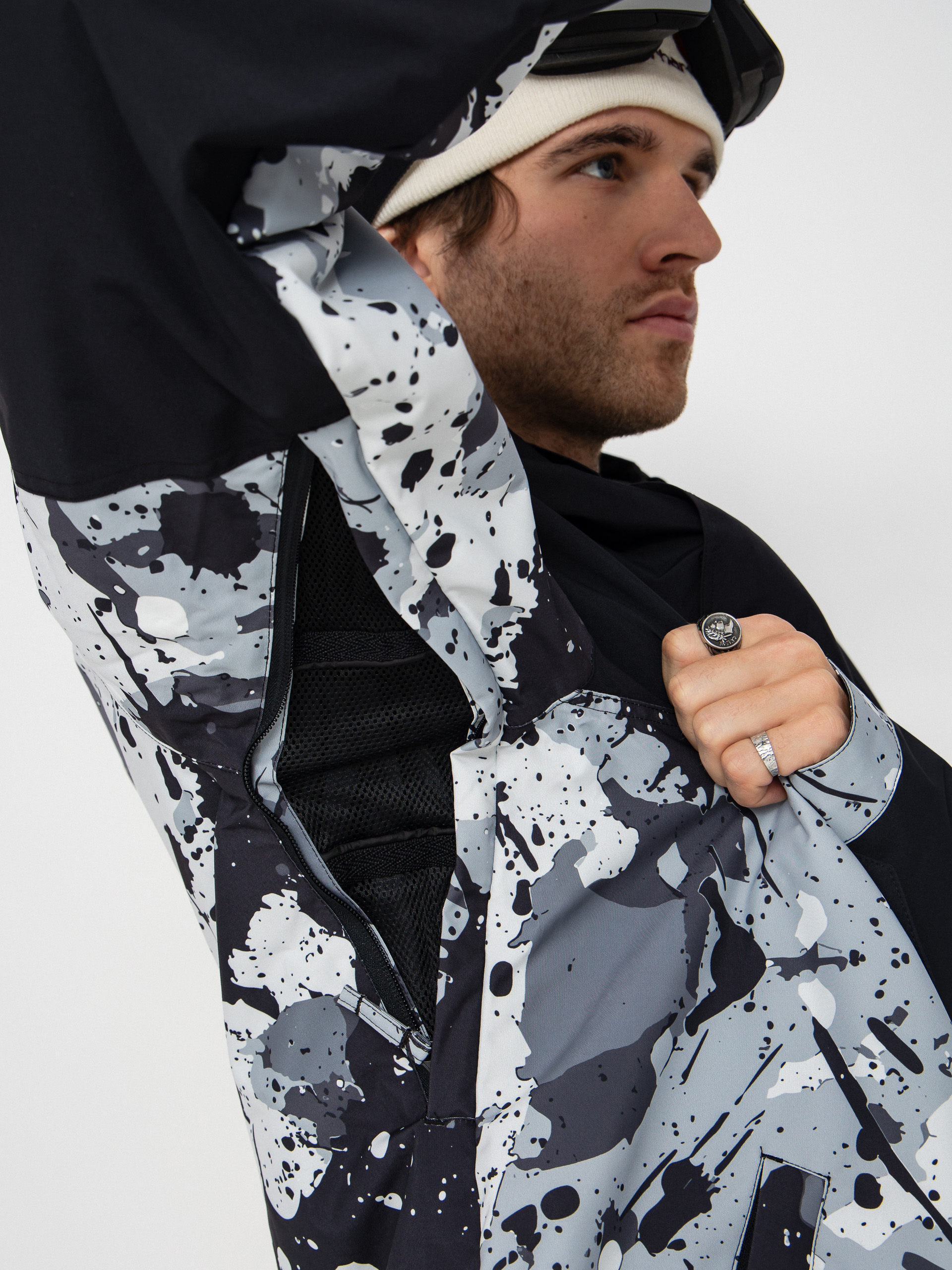 Férfi DC Dc-43 Anorak Snowboard dzseki (splat camo)