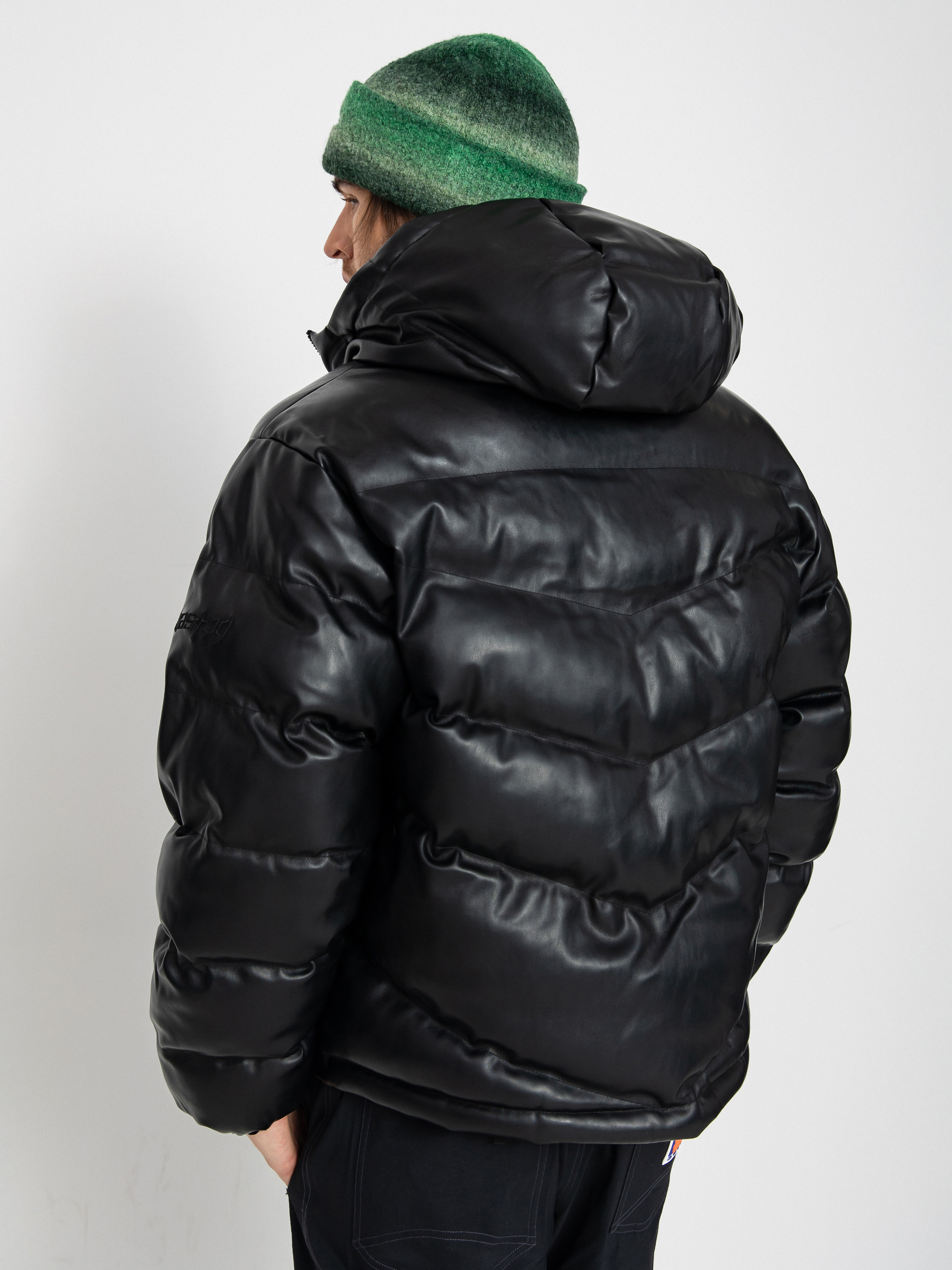Wasted Paris Skull Puffer Dzseki (black)