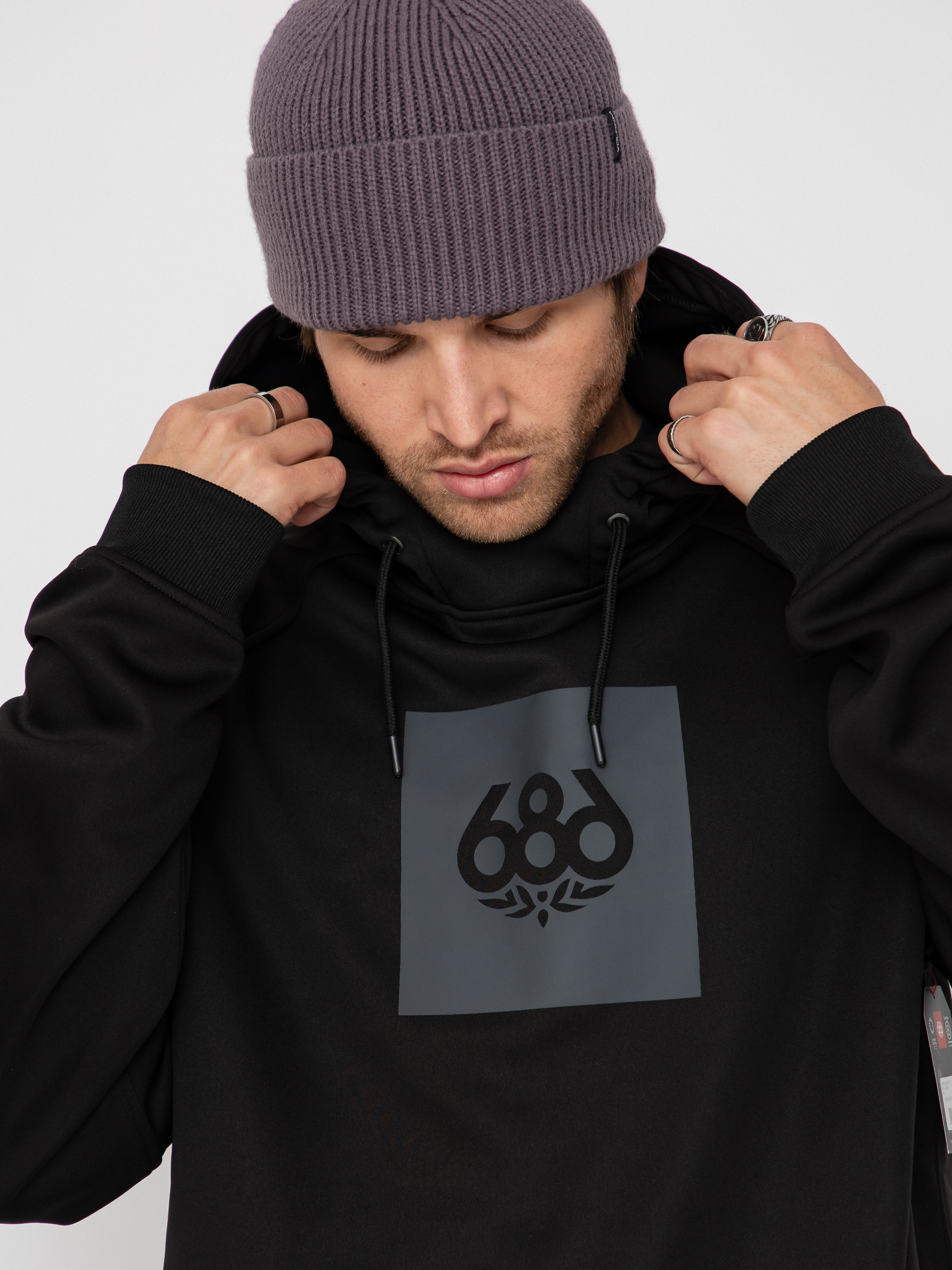 Férfi Thermo pulóver 686 Bonded Fleece HD (black)