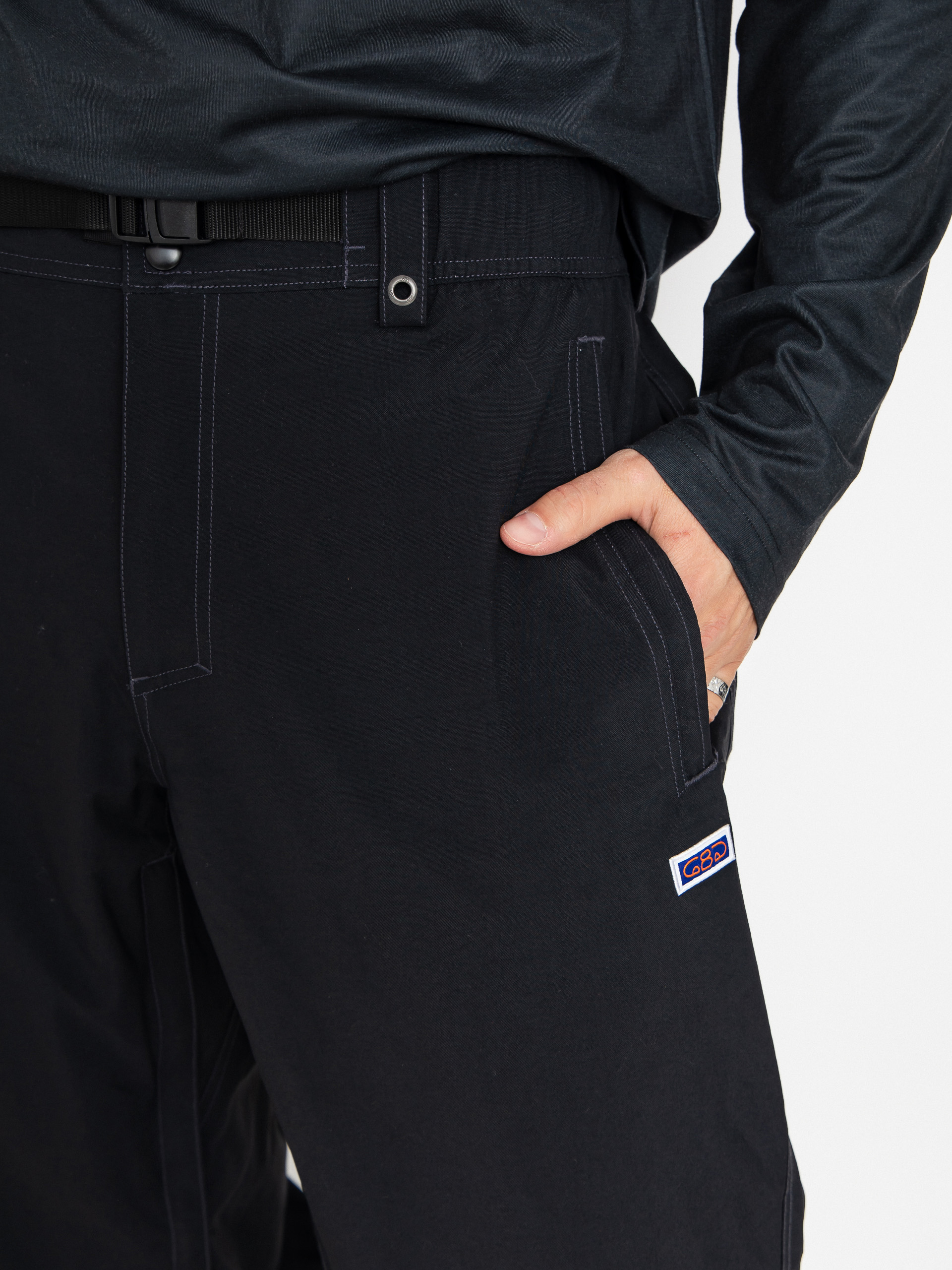 Férfi Snowboard nadrág 686 Dojo (black)