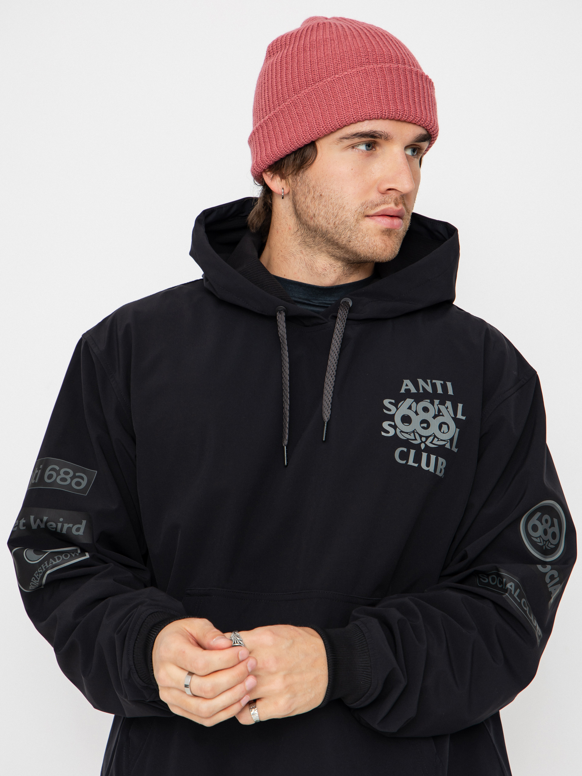 Férfi 686 X ASSC F1 Waterproof Team HD Thermo pulóver (assc black)