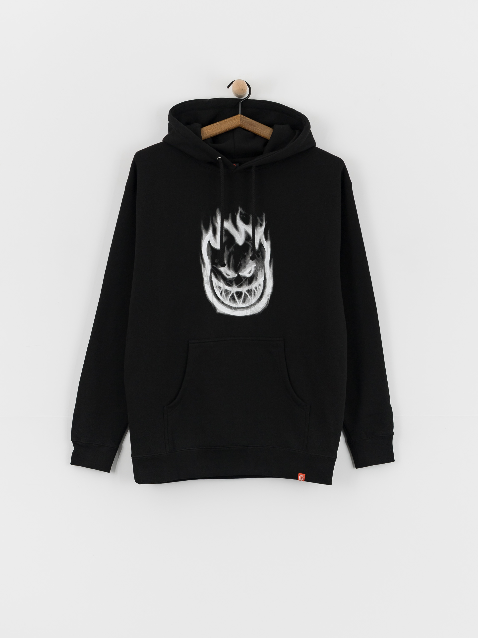 Spitfire Bighead Smoke HD Kapucnis pulóver (black w/white print)
