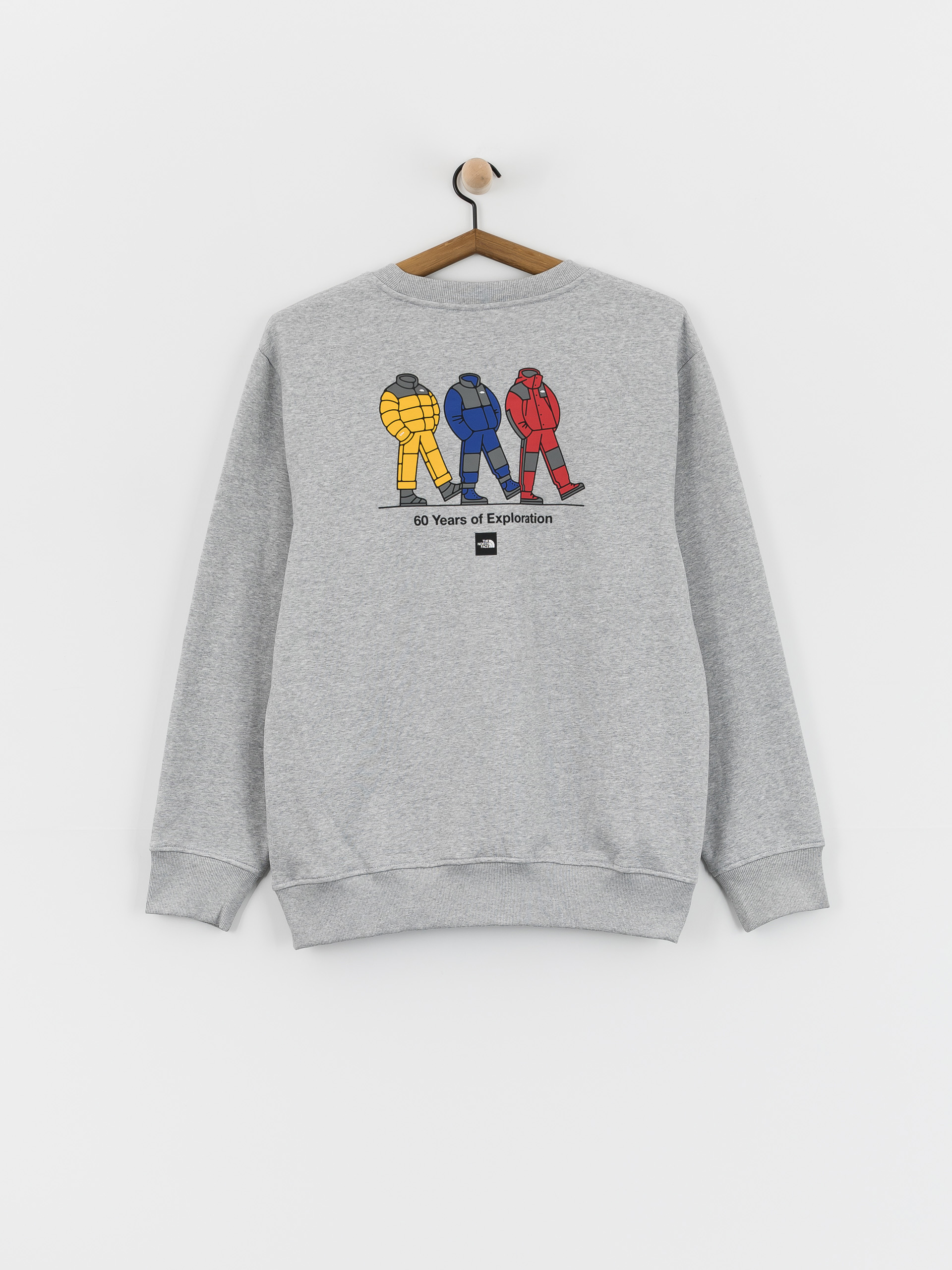 The North Face Tnf Celebration Relaxed Crew Pulu00f3ver (tnflightgreyhtr)