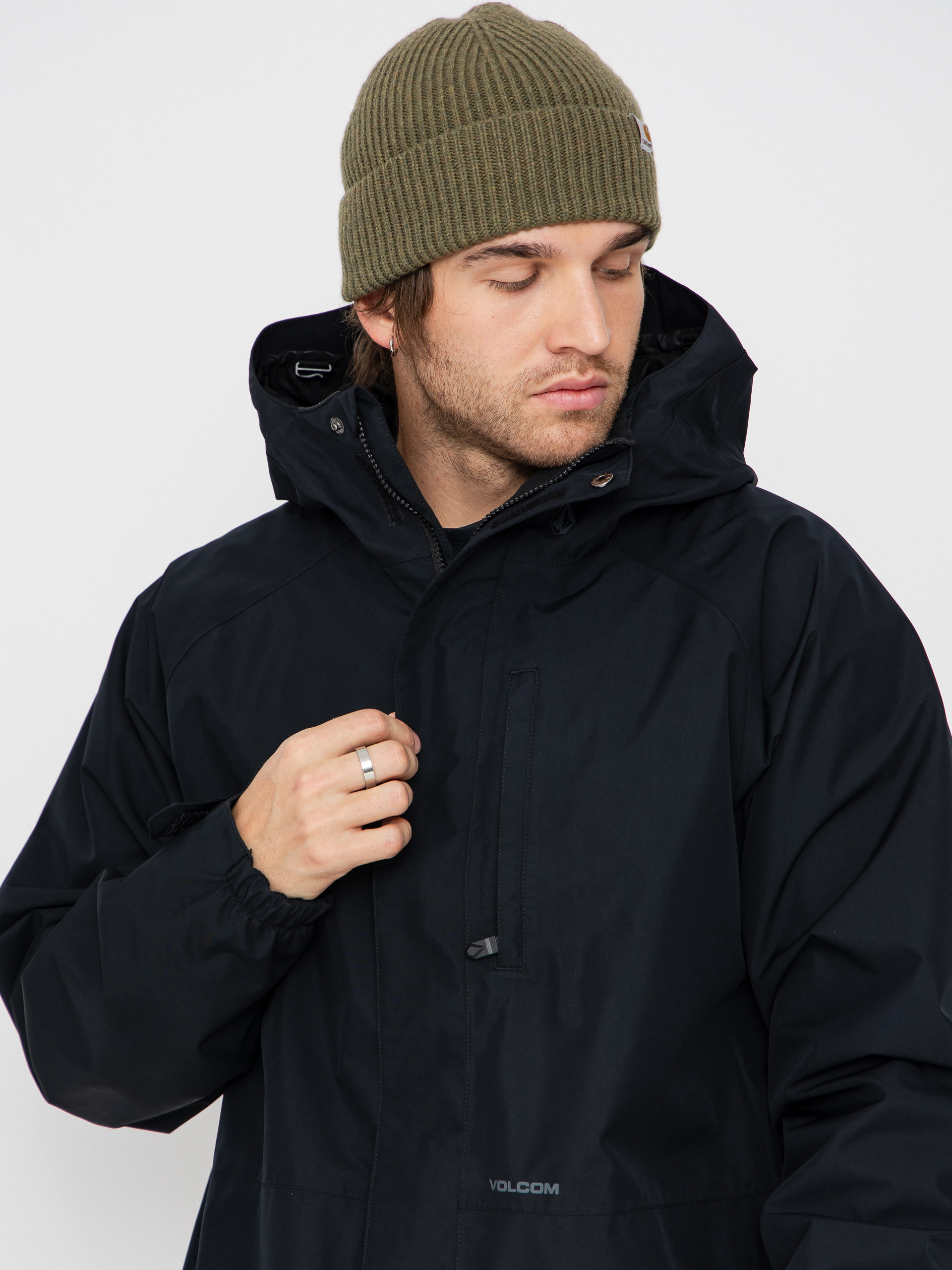 Férfi Snowboard dzseki Volcom Dua Gore Tex (black)